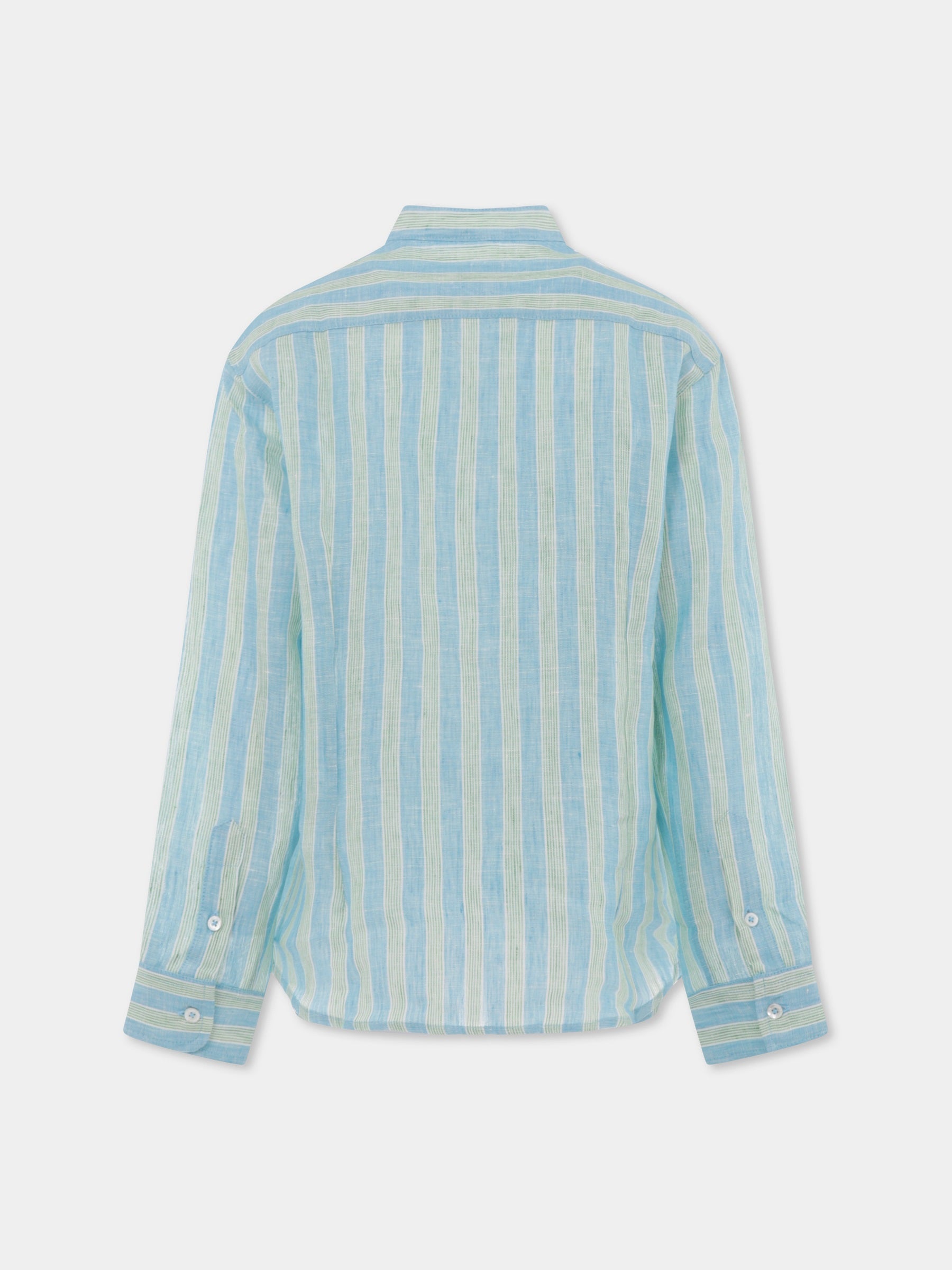 Camicia verde per bambino con Pegaso,Etro,GW5P40 Z2877 60IVE