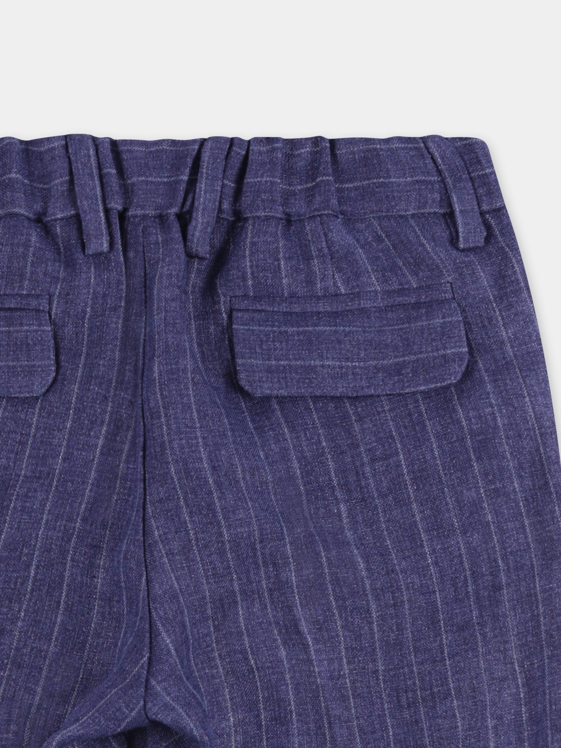 Pantaloni blu per neonato,Fay Kids,FW6530 I0272 667AV