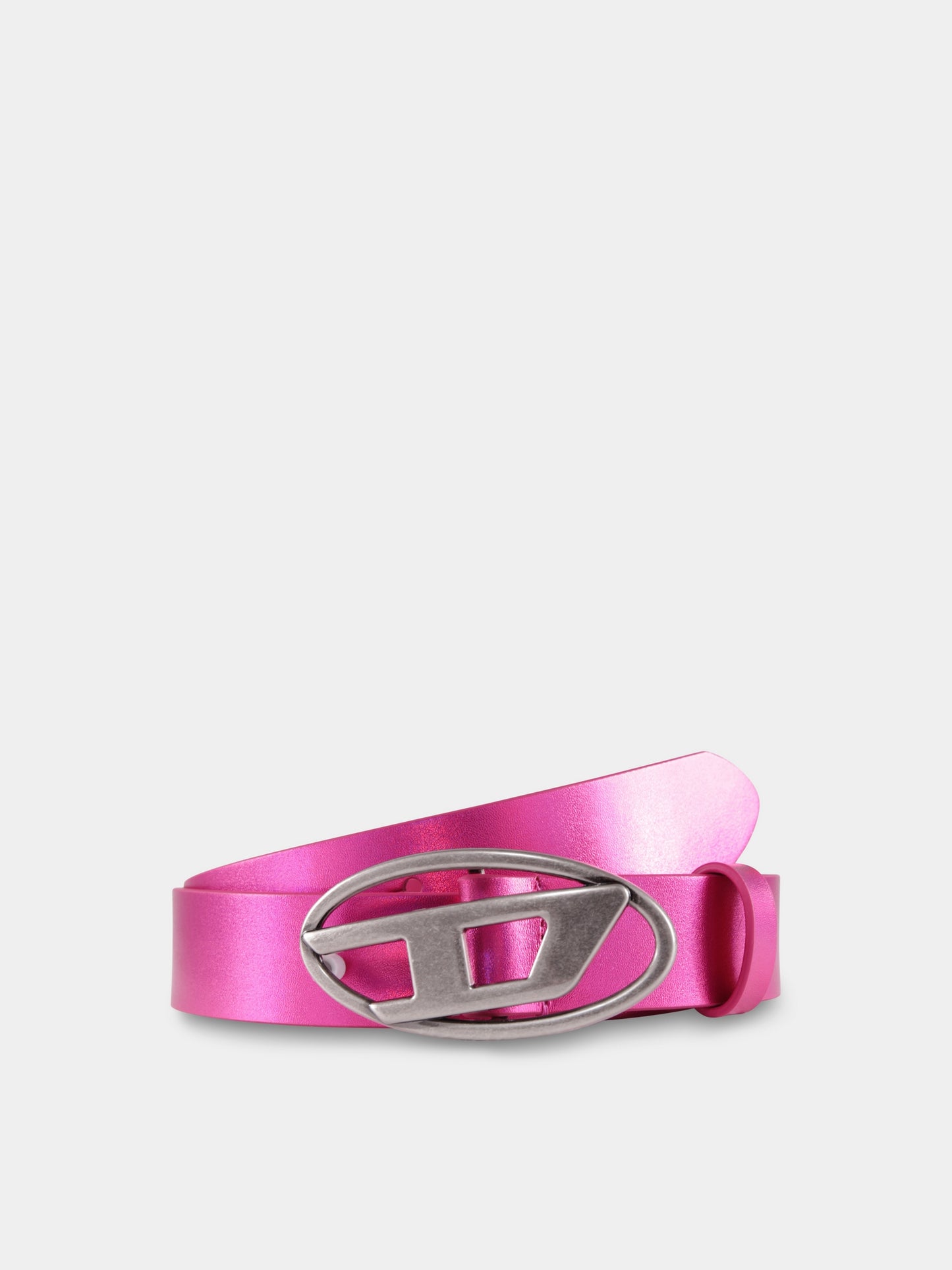 Cintura fucsia per bambina con logo,Diesel,J01226 KXBLR K35A