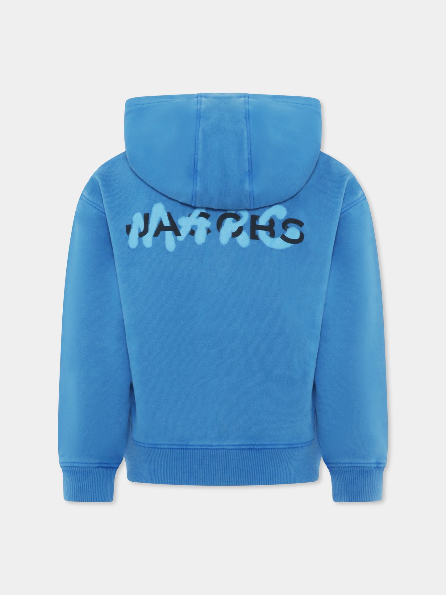 Felpa azzurra per bambino con logo,Marc Jacobs,W60215 873