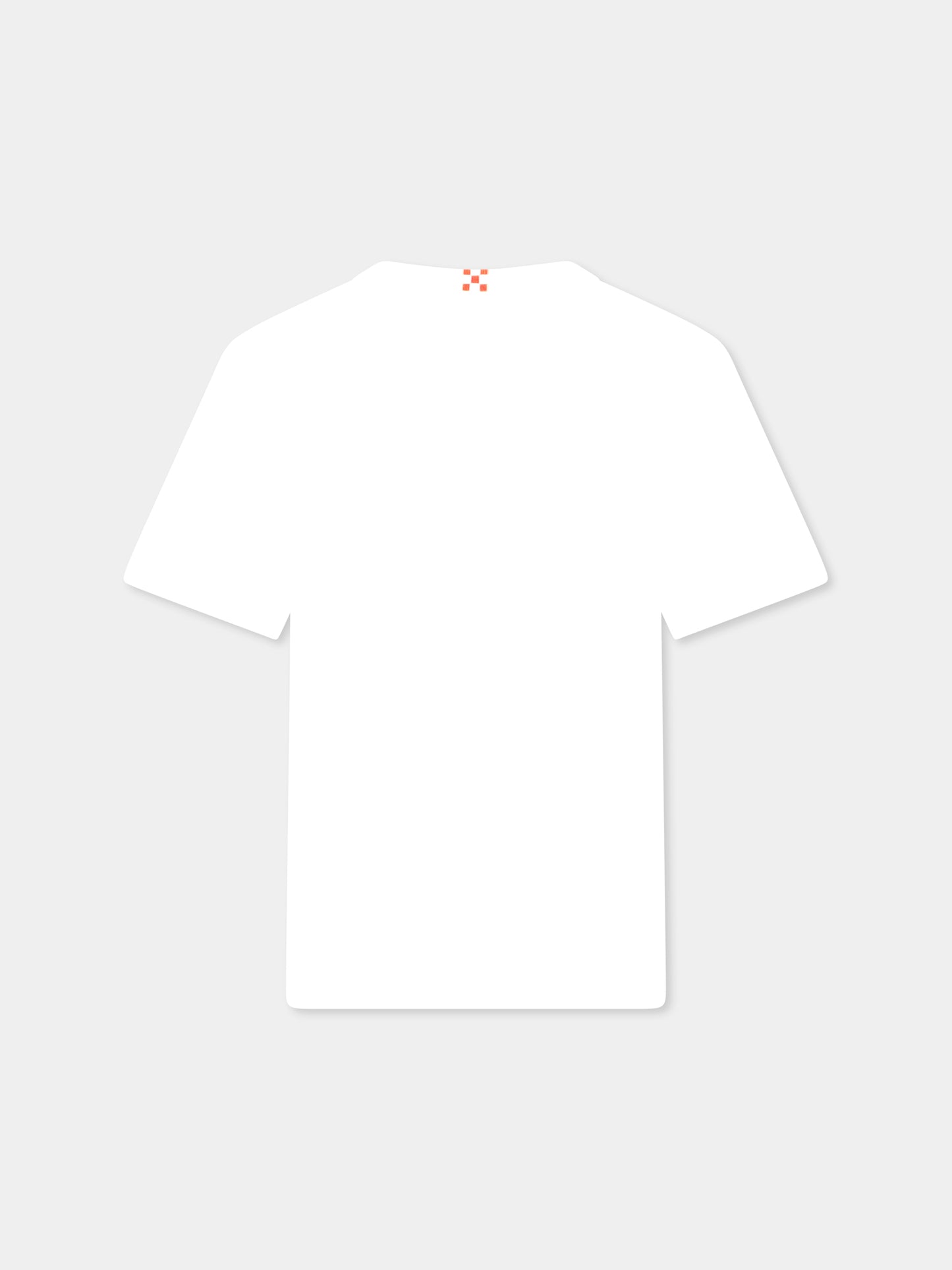 T-shirt blanc pour garçon avec logo