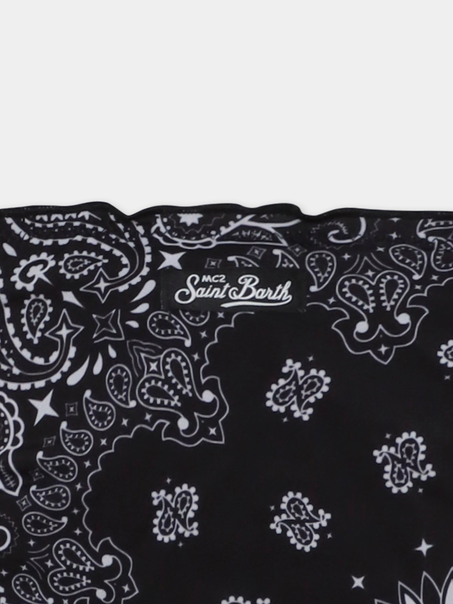 Bikini noir pour fille avec imprimé