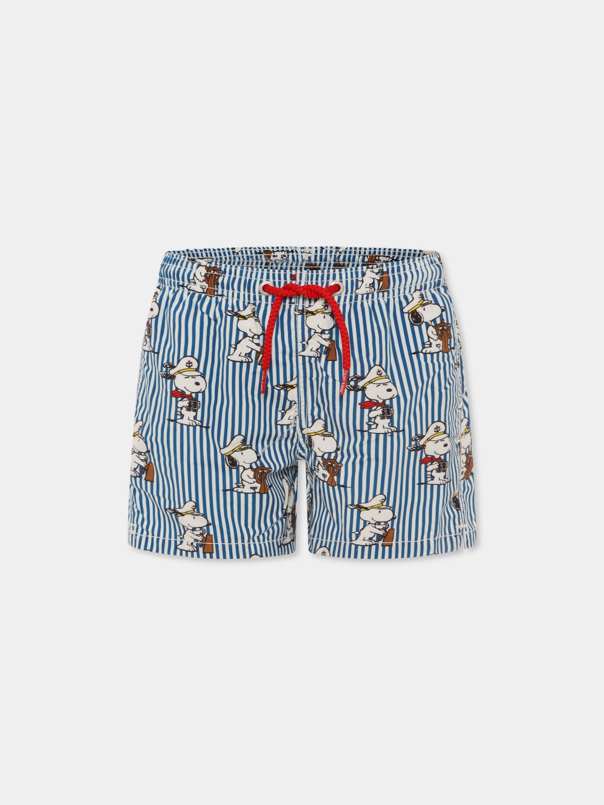 Boxer mare blu per bambino con Snoopy,Mc2 Saint Barth,JEA0001 01132H
