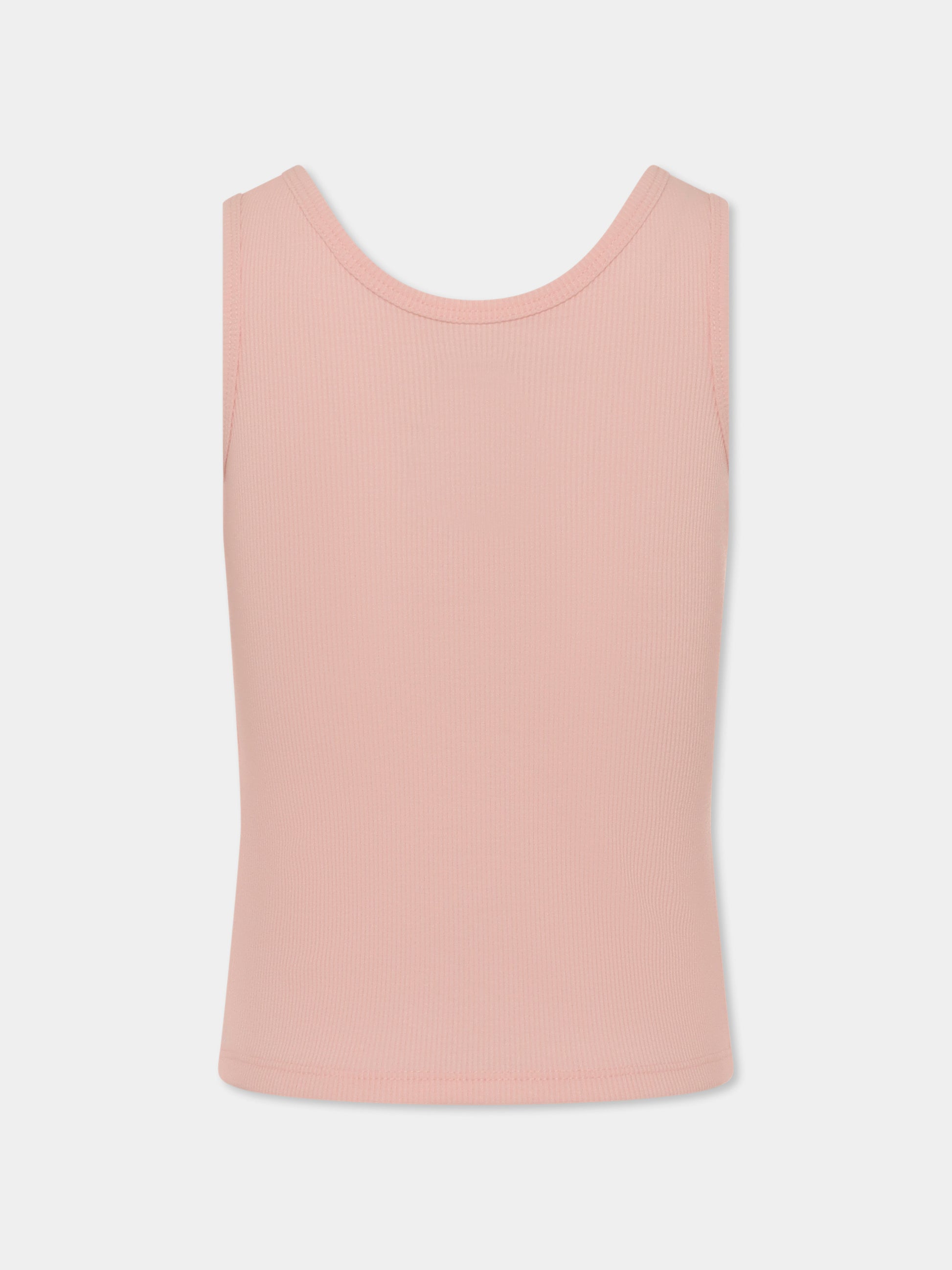 Top rosa per bambina con logo,Levi's Kids,3EK116 AGX