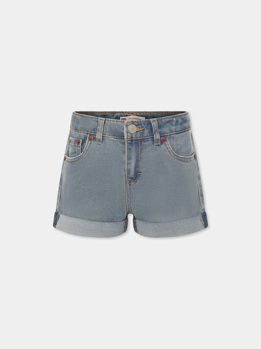 Shorts denim per bambina,Levi's Kids,3EH272 MEQ