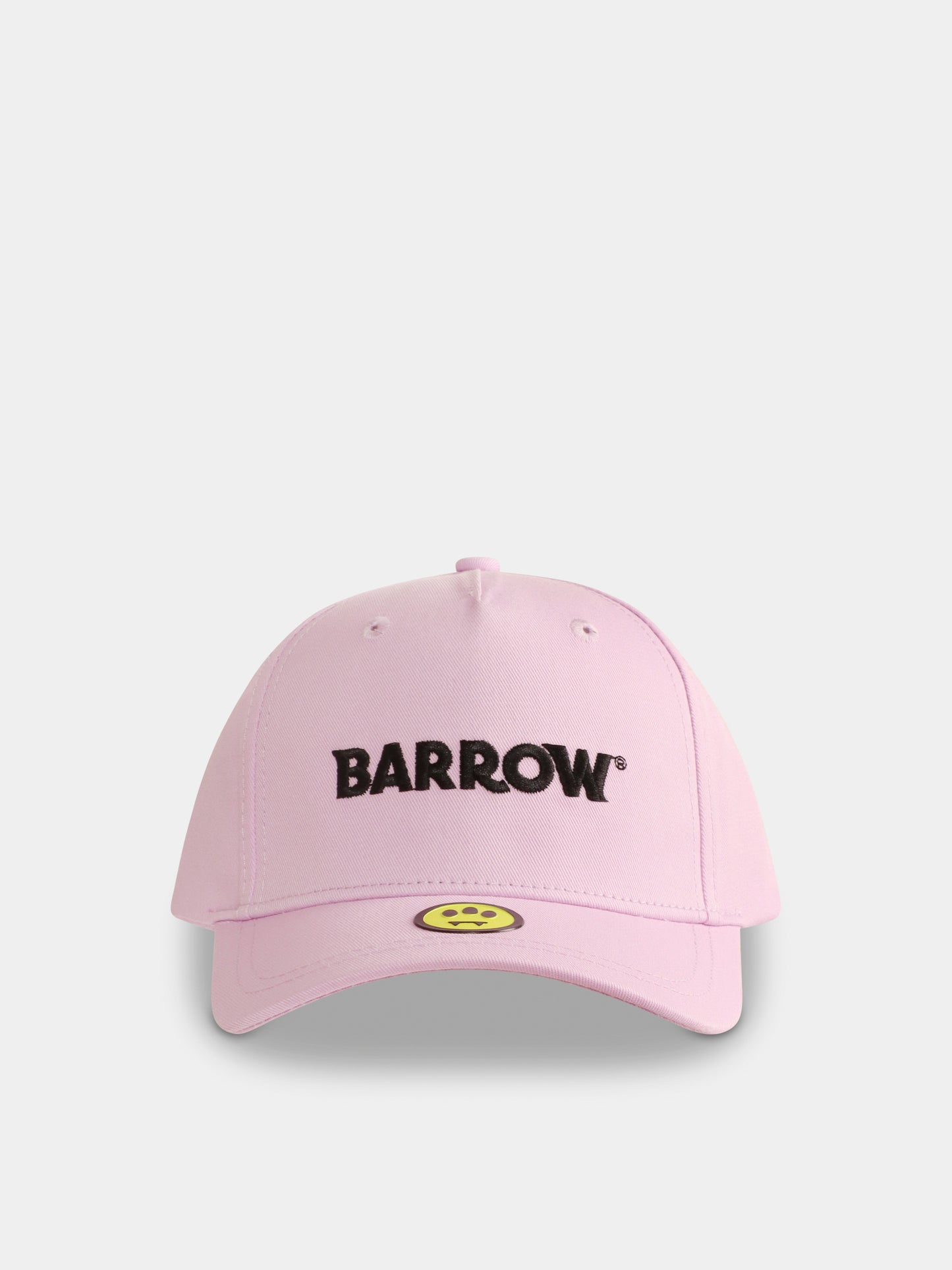 Chapeau rose pour fille avec logo