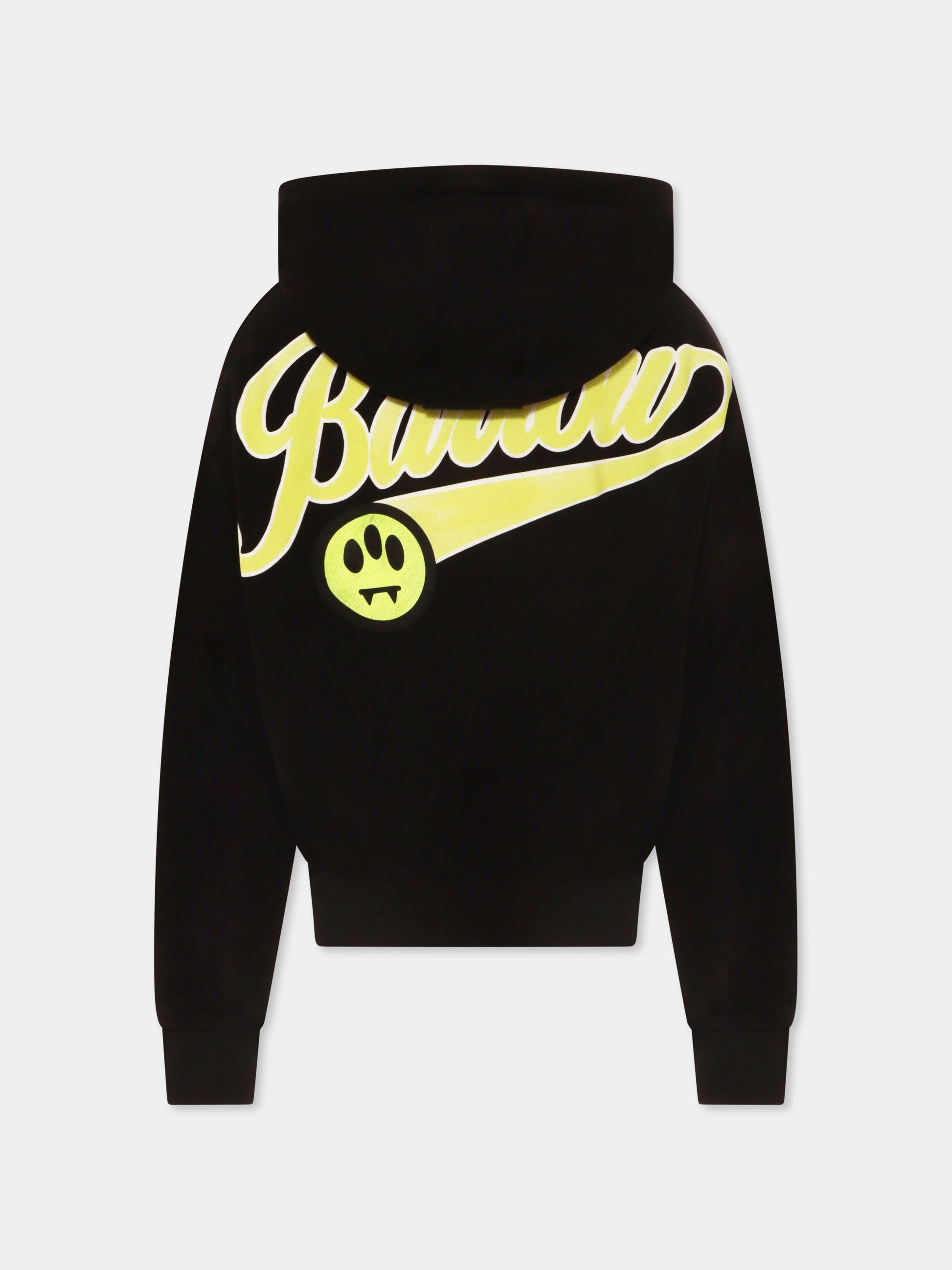 Felpa avorio per bambini con logo e smile,Barrow,S5BKJUHS041 110