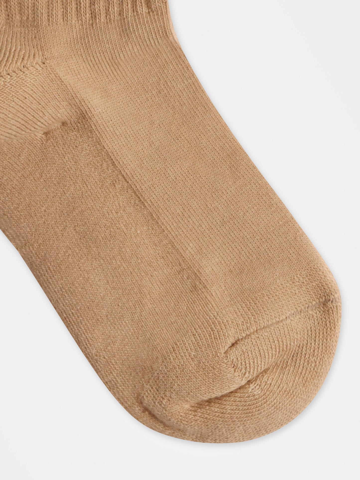 Chaussettes beiges pour enfants avec smile