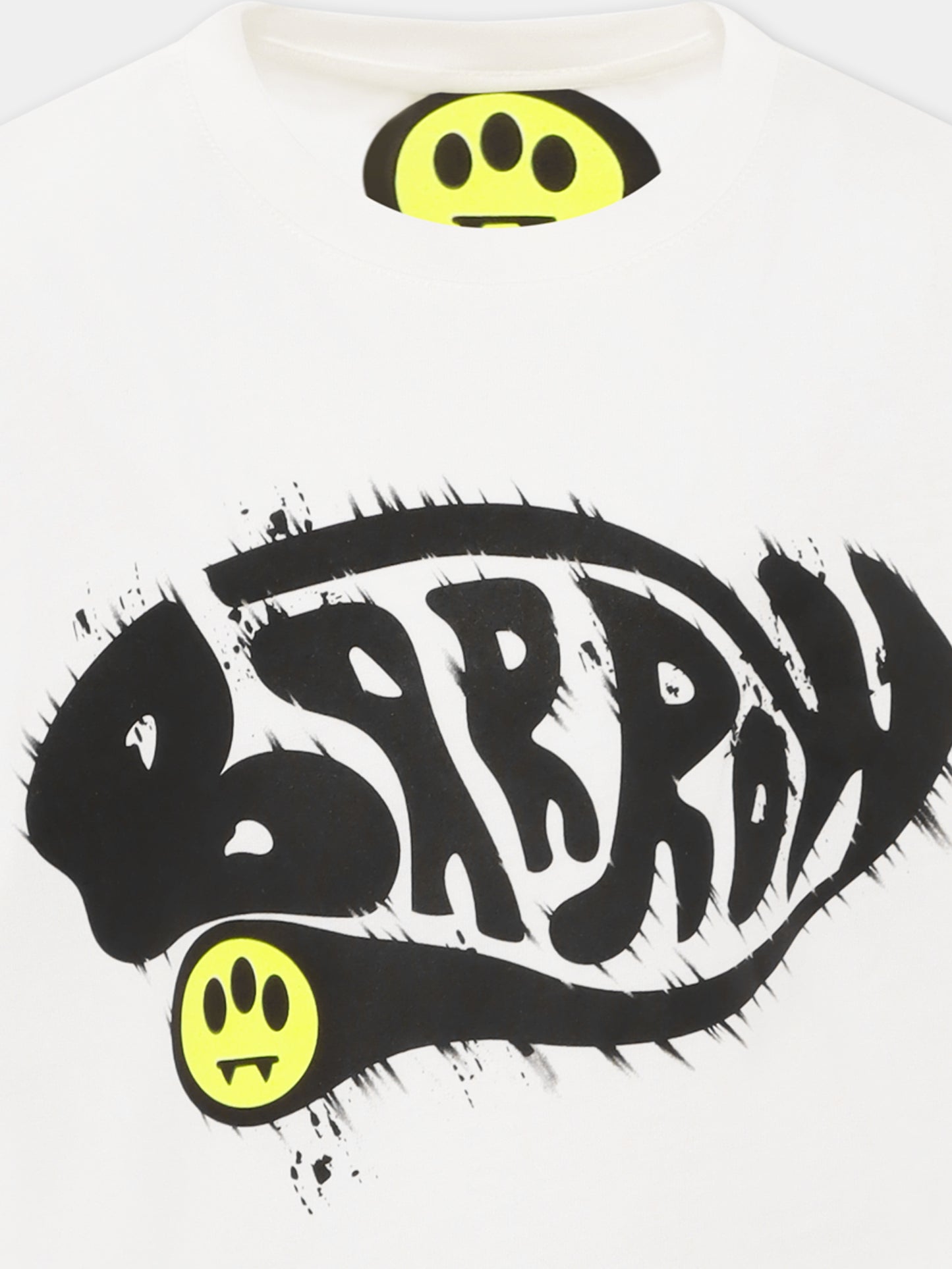 T-shirt blanc pour enfants avec logo