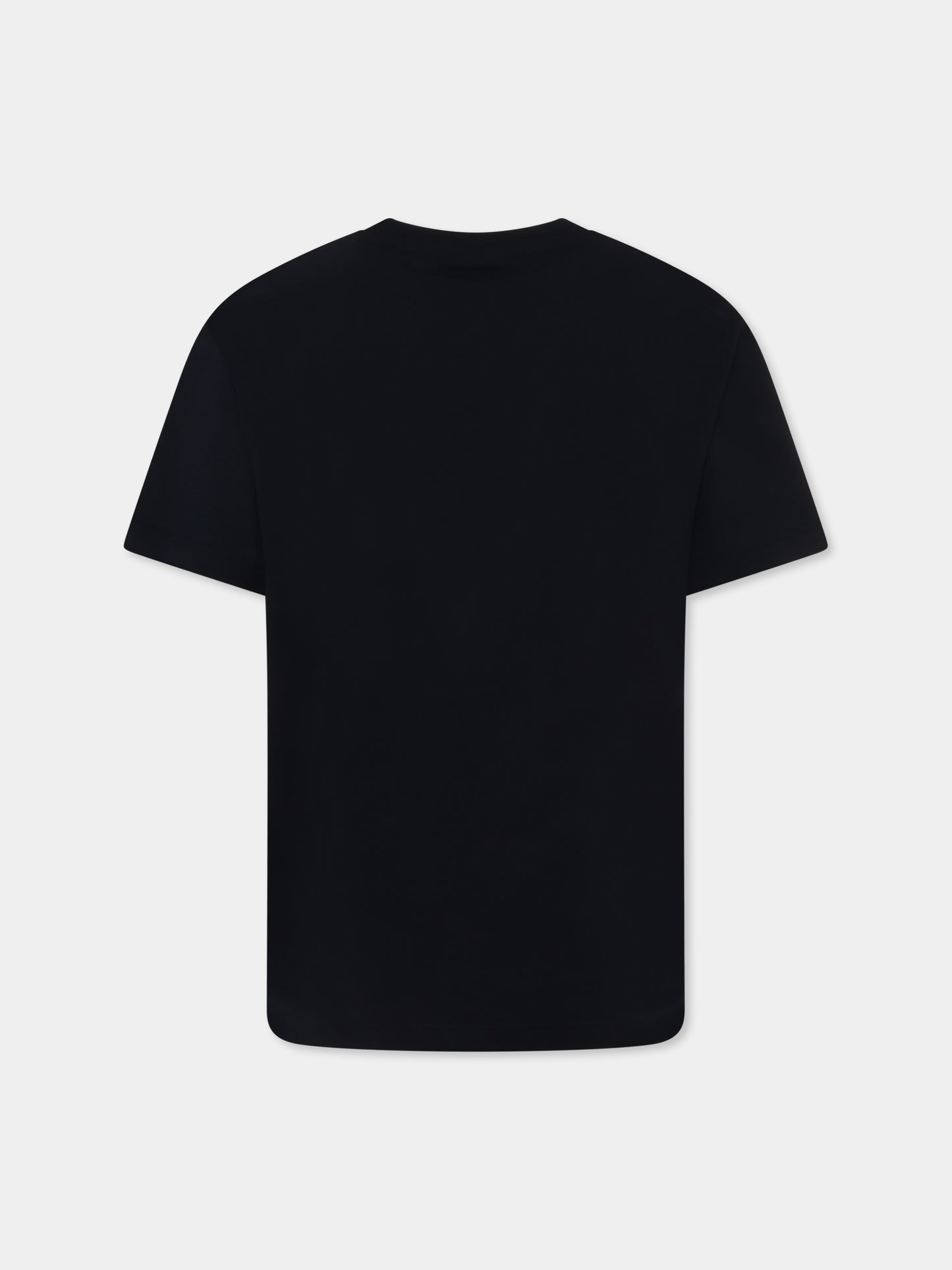 T-shirt bleu pour enfants avec smiley