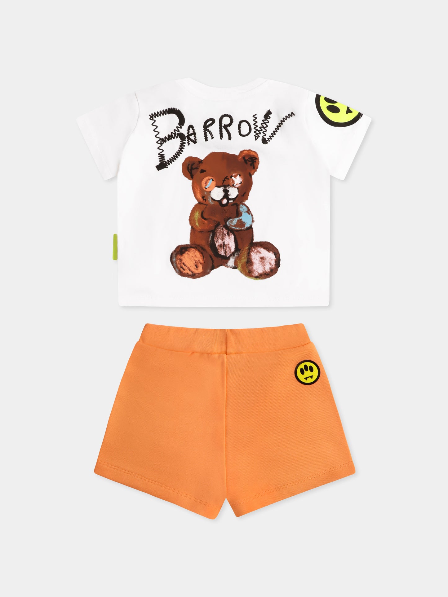 Ensemble multicolore pour bébé fille avec logo