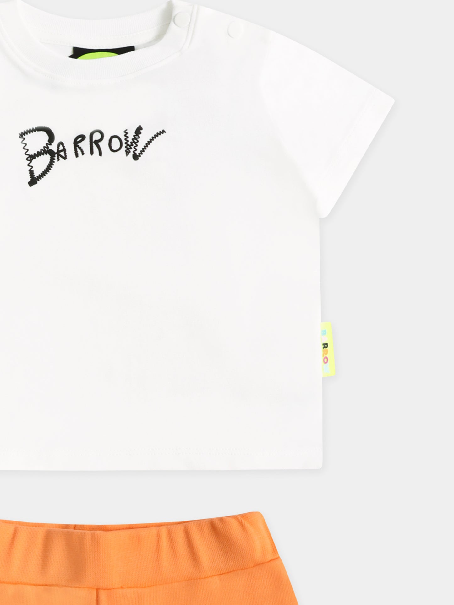 Ensemble multicolore pour bébé fille avec logo