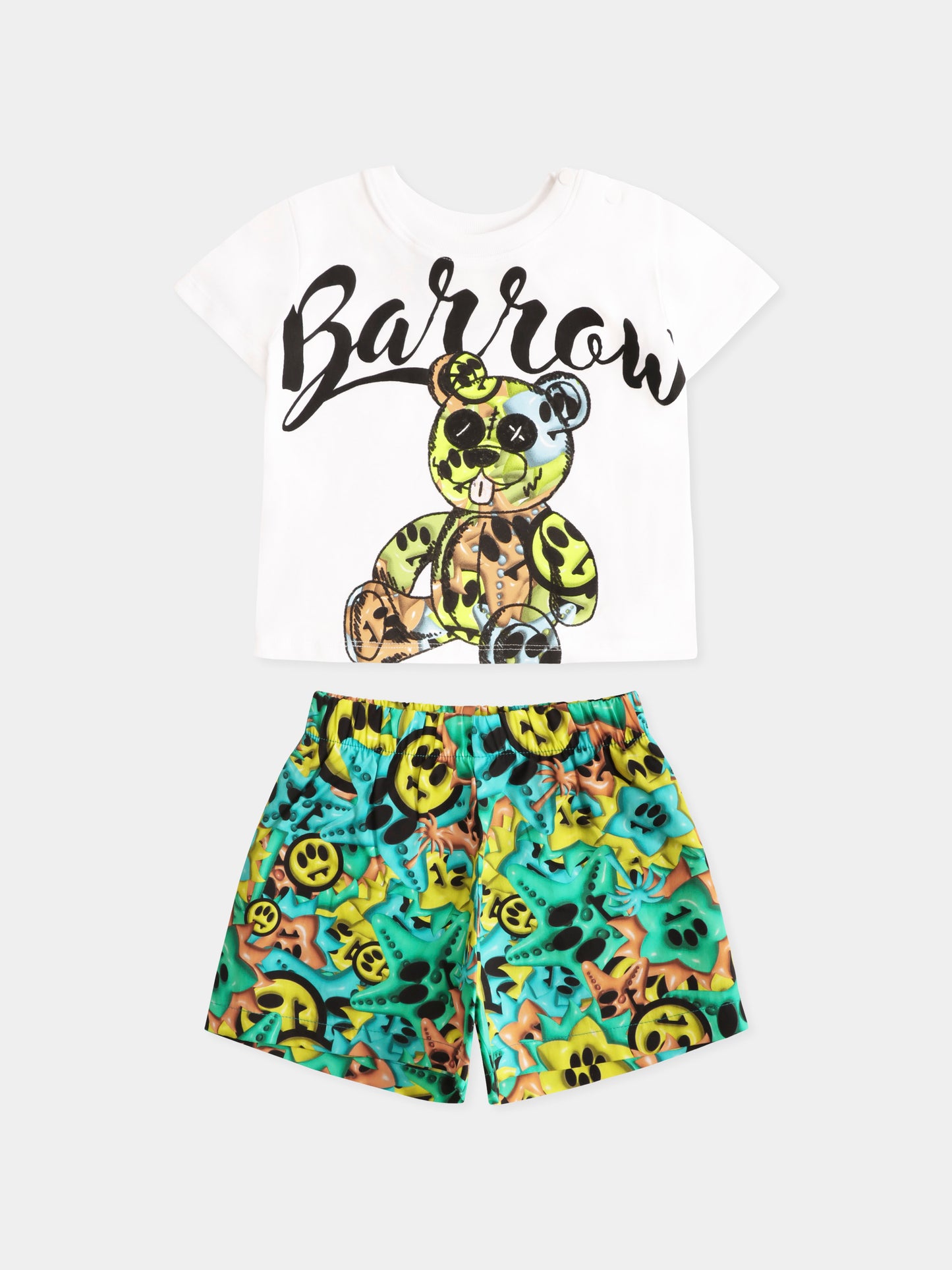 Ensemble multicolor pour bébé enfants avec ours