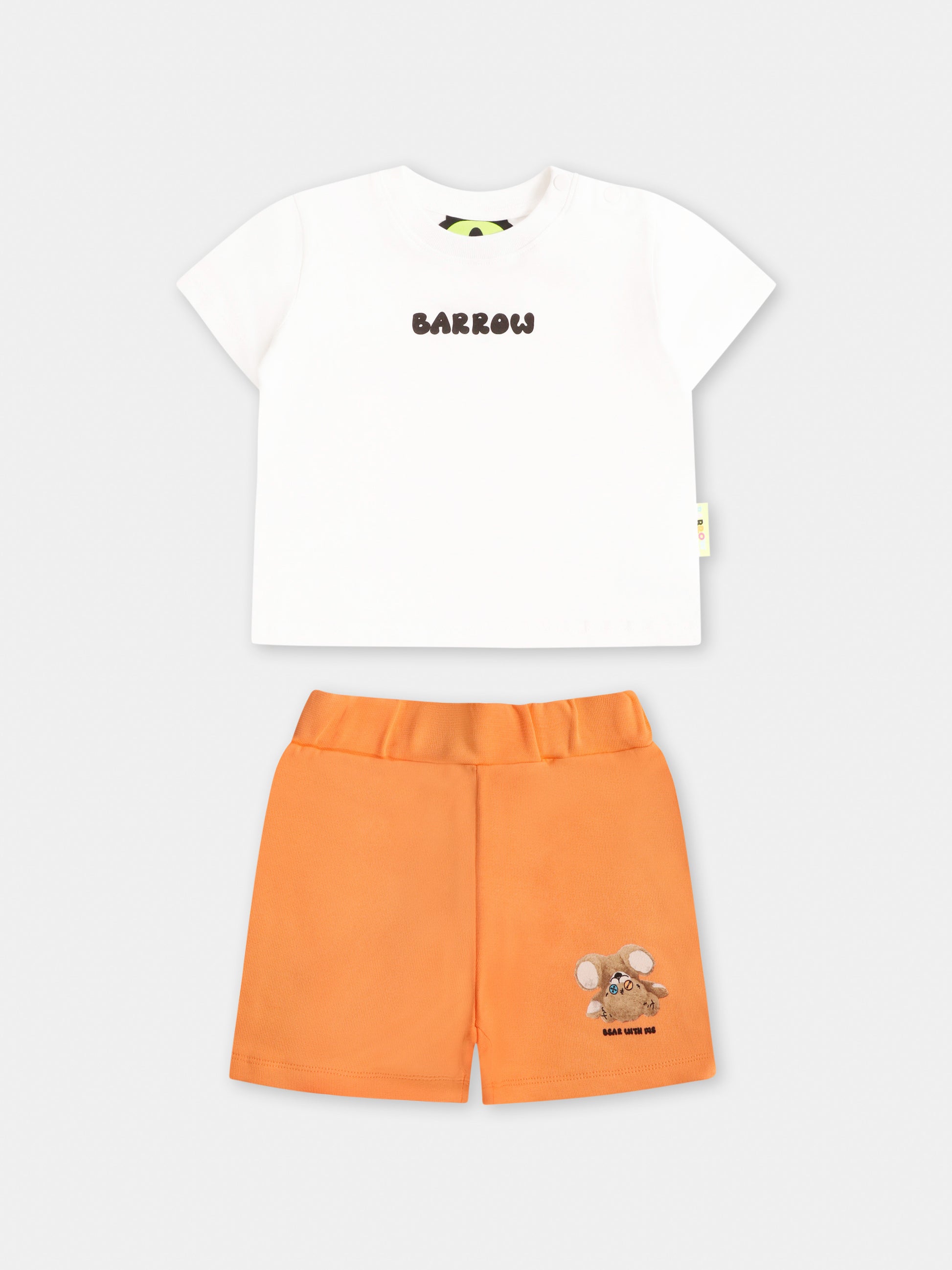 Completo multicolor per neonati con stampa Bear,Barrow,S5BKUNTR161 002/47