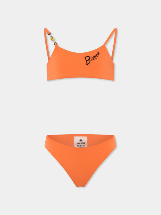Bikini arancione per bambina con smile,Barrow,S5BKJGSB173 258
