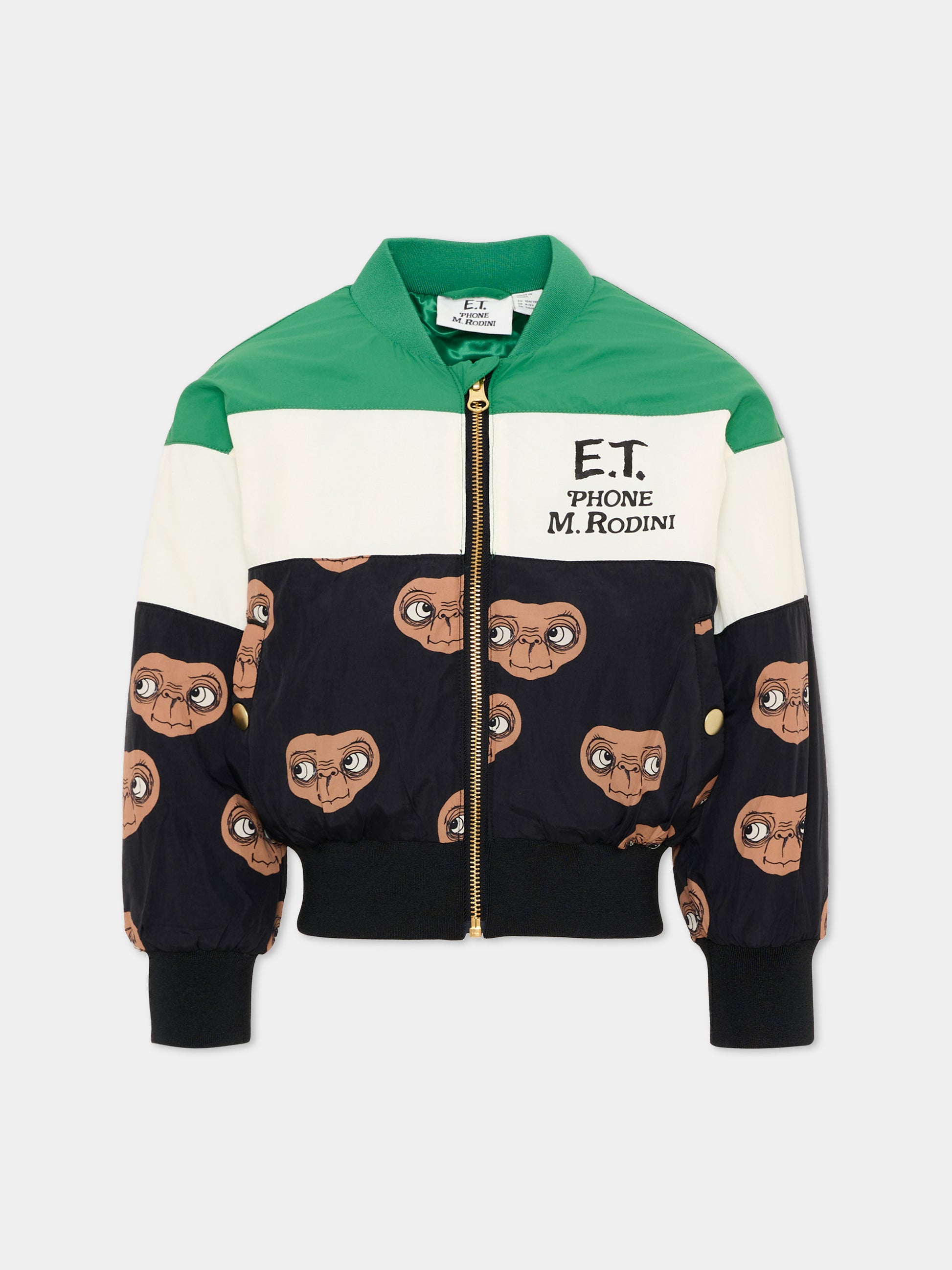 Bomber multicolor per bambino con E.T.,Mini Rodini,2581010075