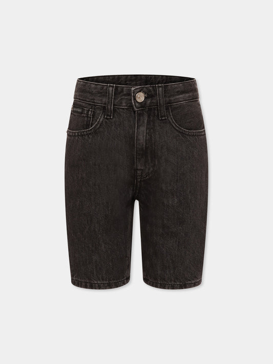 Shorts neri per bambino,Calvin Klein Kids,25S CKIB0IB02428J IB0IB02428 1BY