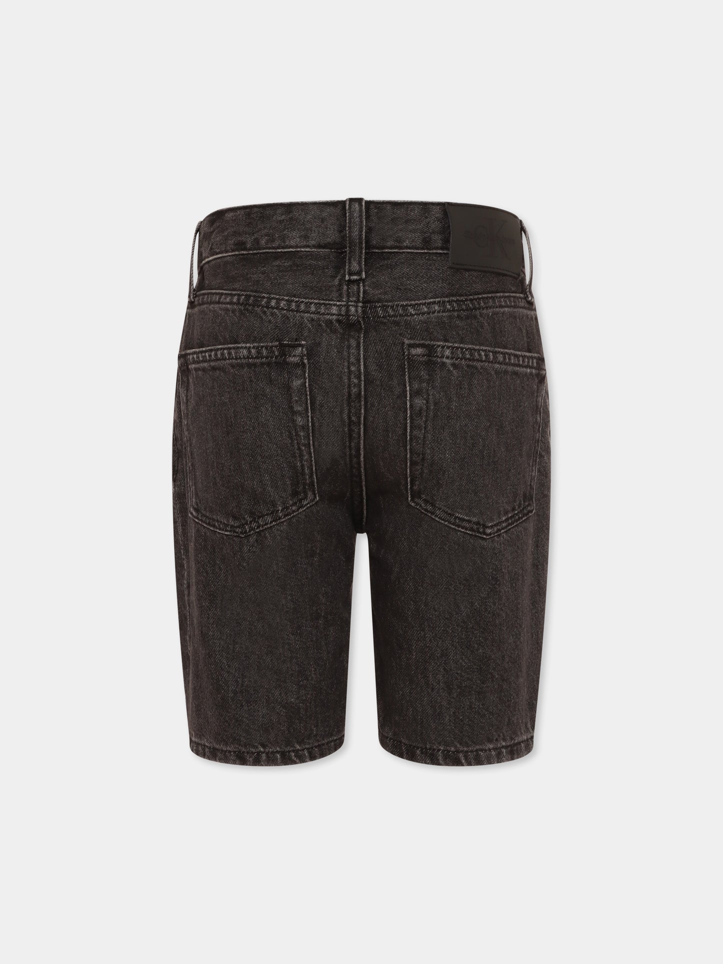 Shorts neri per bambino,Calvin Klein Kids,25S CKIB0IB02428J IB0IB02428 1BY