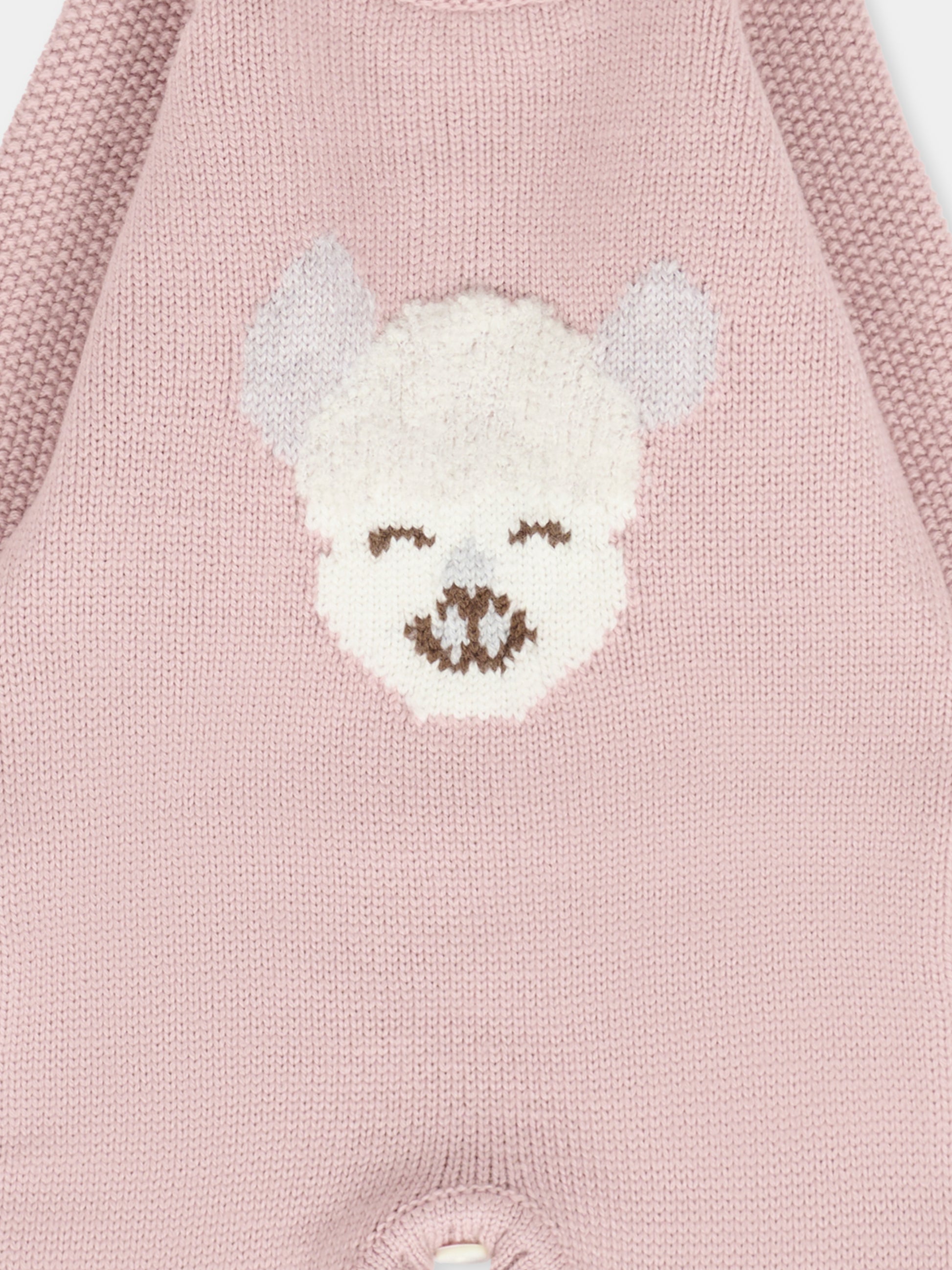 Tutina rosa per neonata con alpachino,Gensami,TU-ALP-WE CAMEO PINK