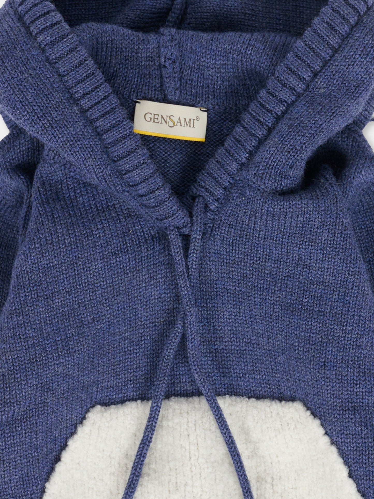 Maglione blu per neonato con orecchie,Gensami,FEL-ALP-WE NAVY BLUE