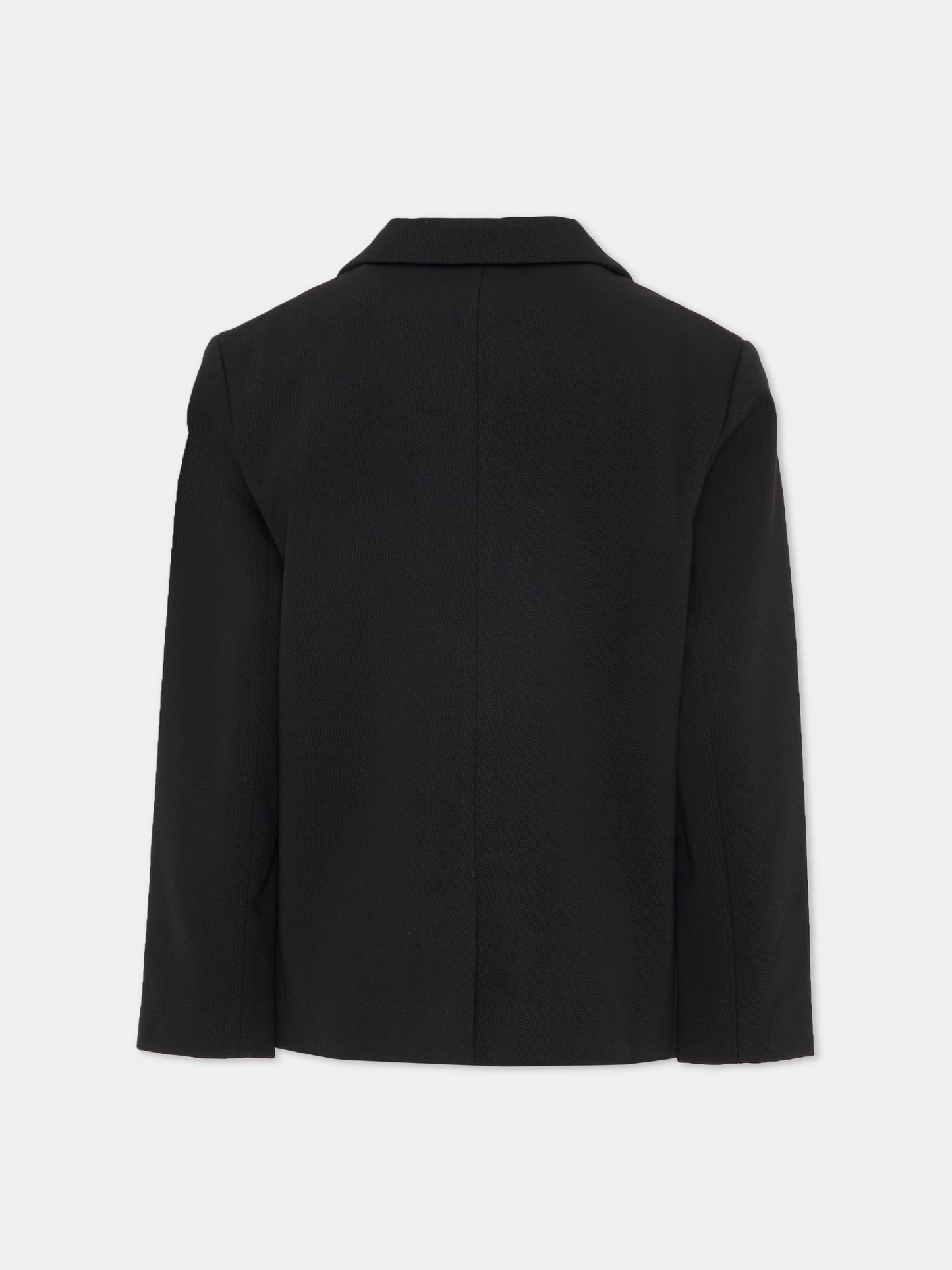 Giacca nera per bambino con logo,Calvin Klein Kids,IB0IB02418 BEH