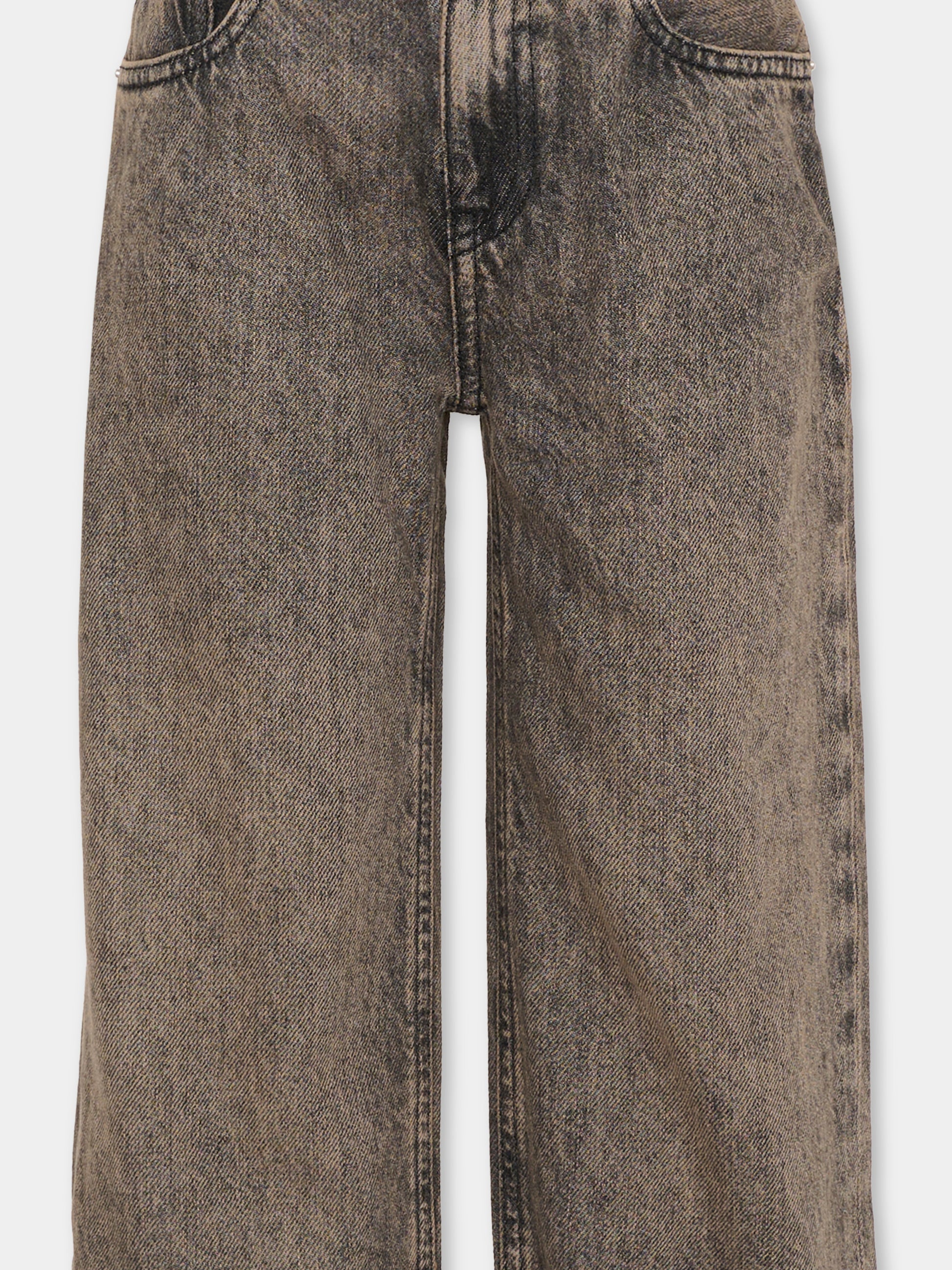 Jeans nero per bambino,Calvin Klein Kids,IB0IB02601 1BY