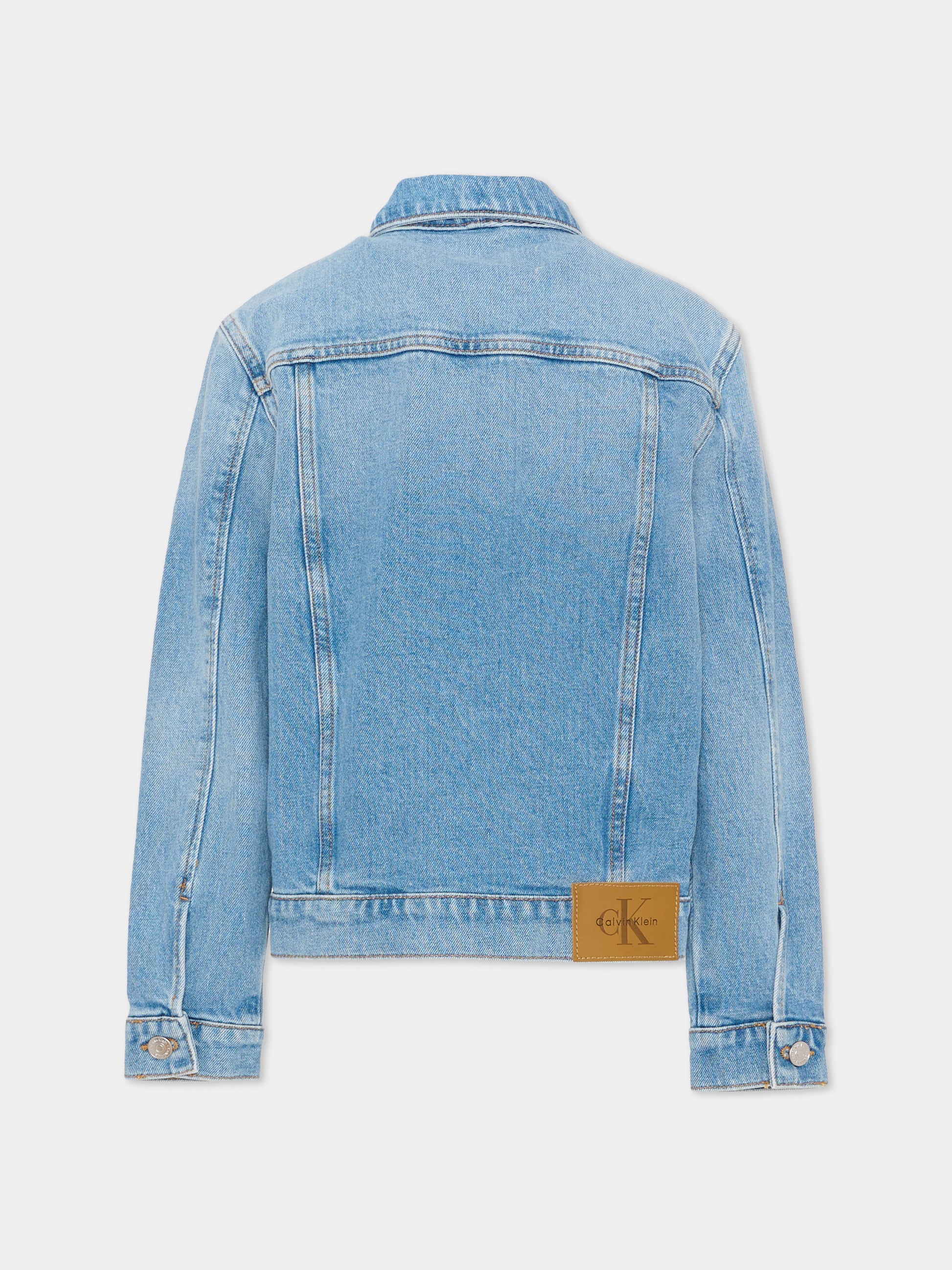 Giubbotto denim per bambini,Calvin Klein Kids,IU0IU00726 1AA
