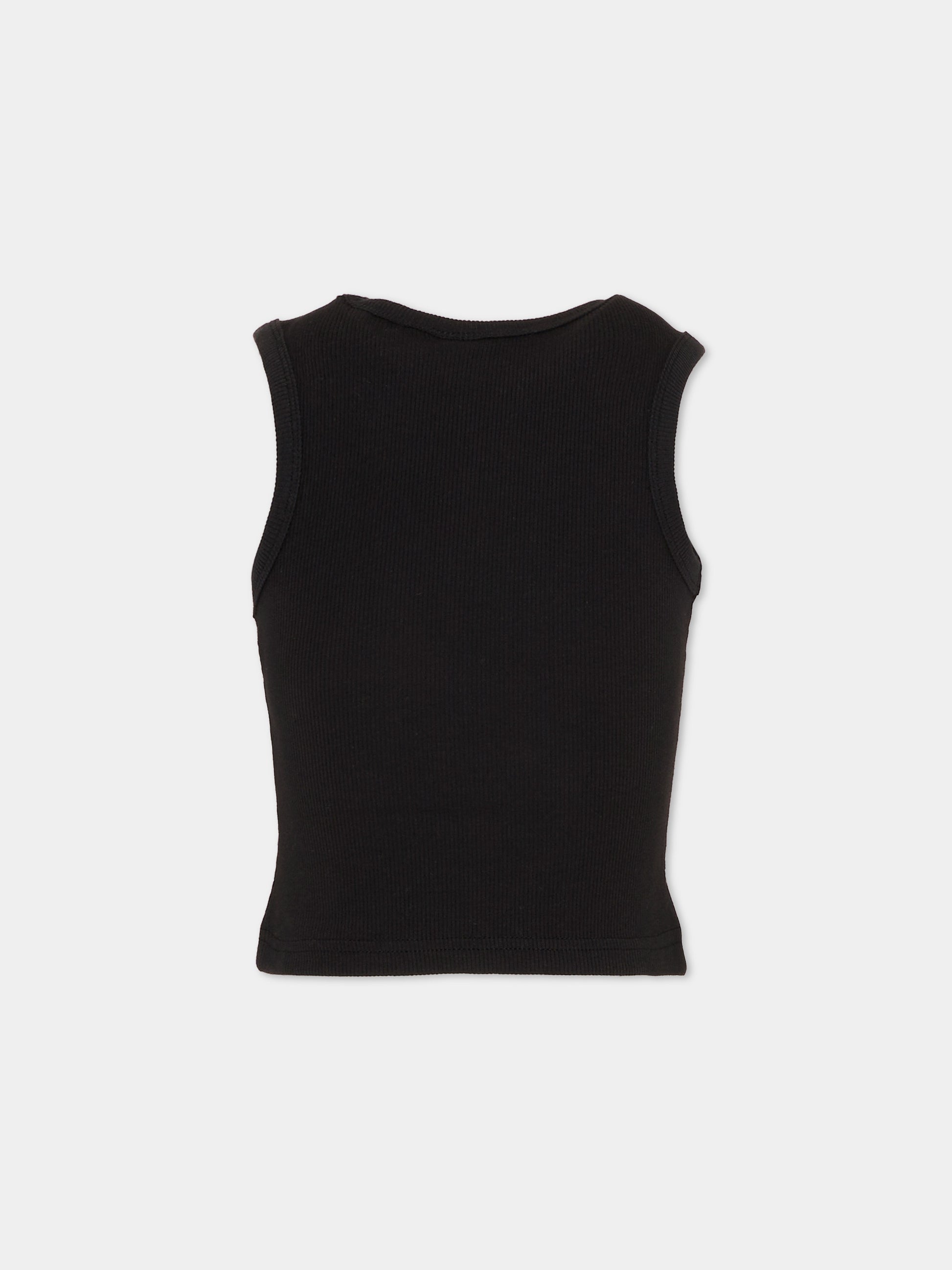 Canotta nera per bambini con logo,New Balance,YT6196C5 BK