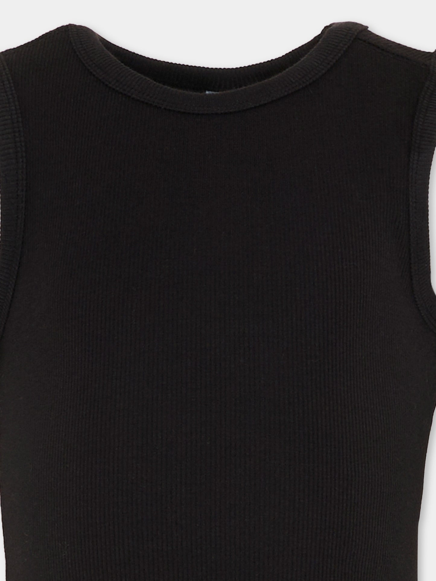 Canotta nera per bambini con logo,New Balance,YT6196C5 BK