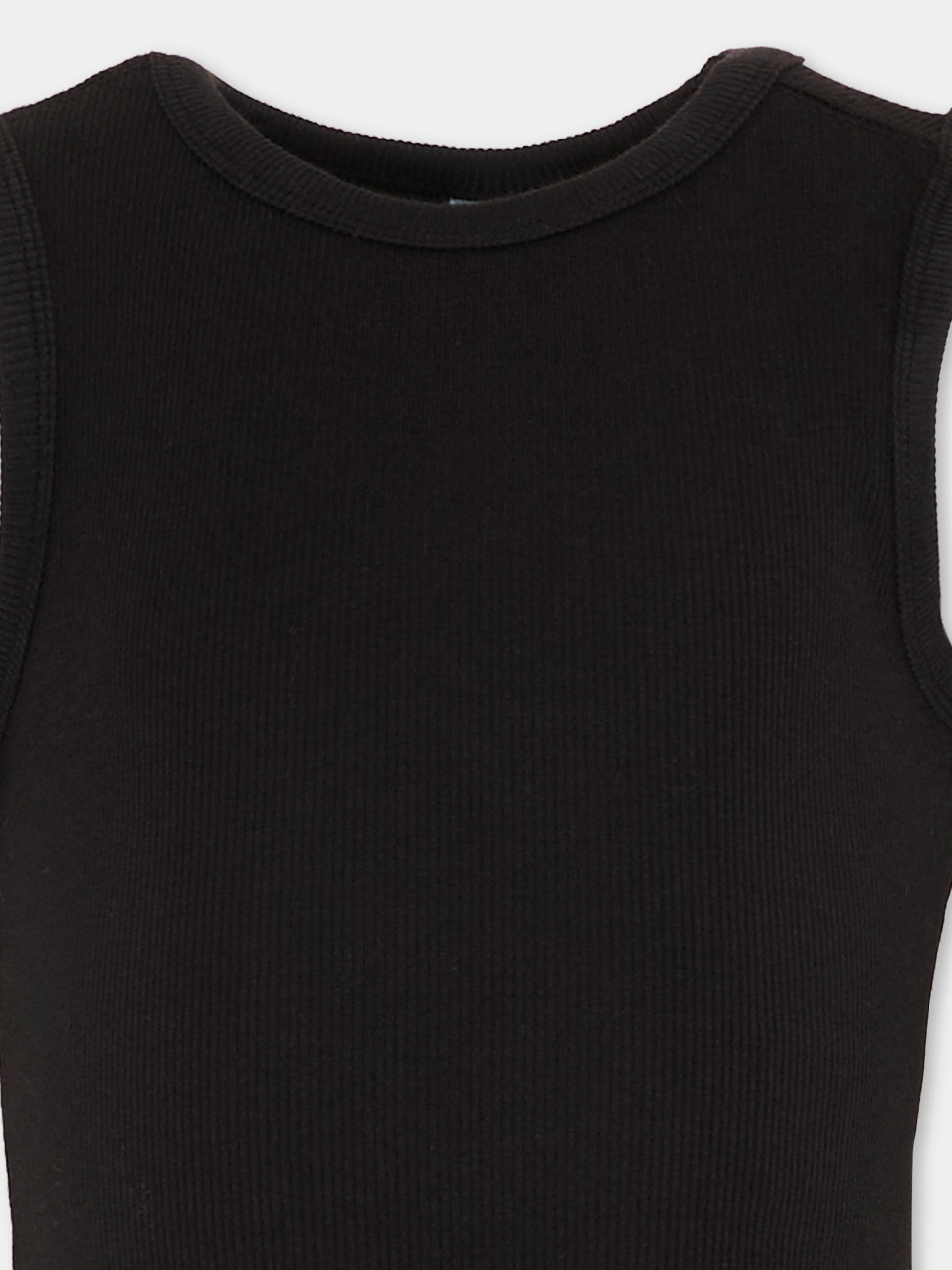 Canotta nera per bambini con logo,New Balance,YT6196C5 BK