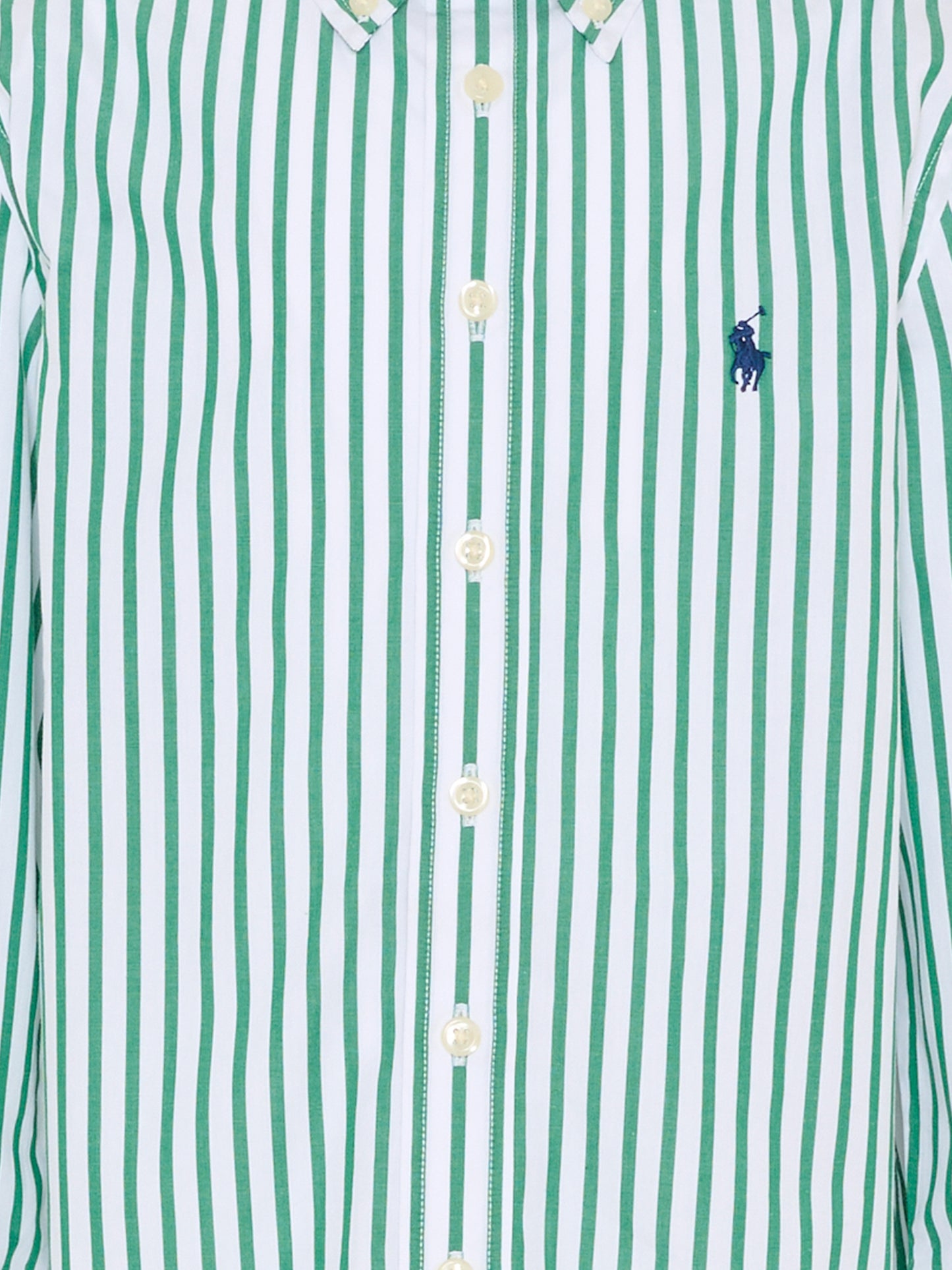 Camicia verde per bambino con cavallino,Ralph Lauren Kids,979319501