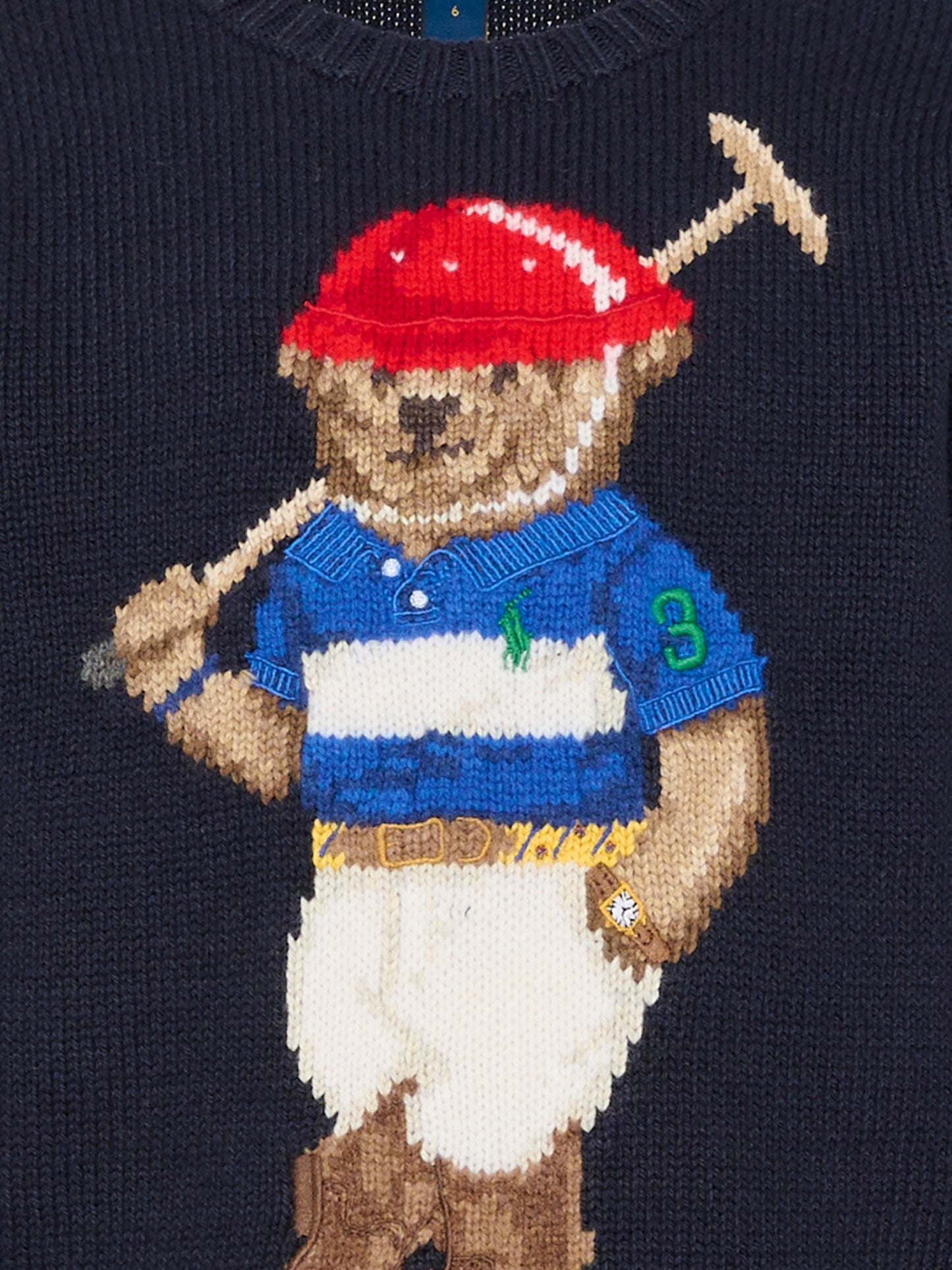 Maglione blu per bambino con Polo Bear,Ralph Lauren Kids,A95620001