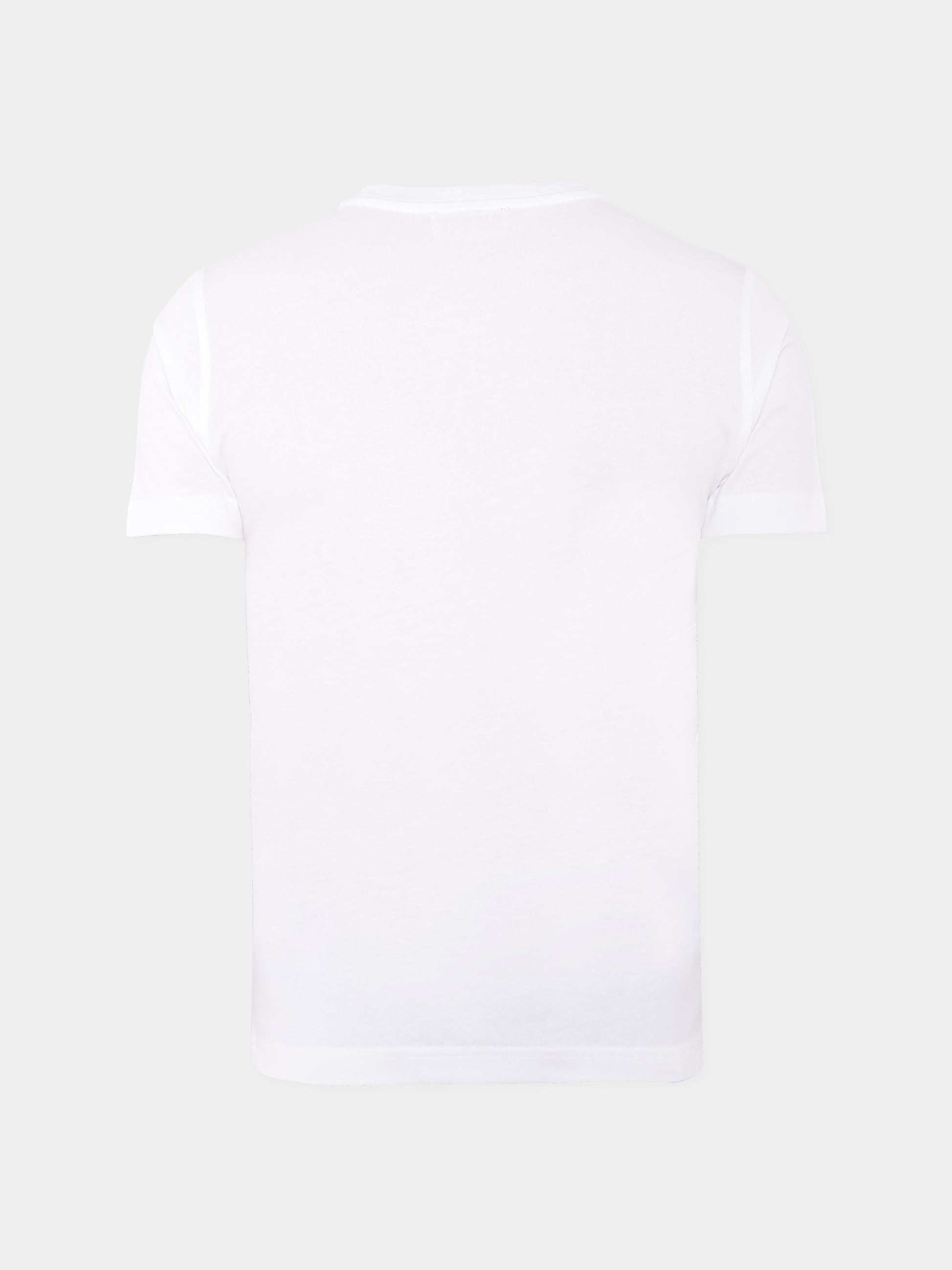 T-shirt bianca per bambino con logo Diesel 78 denim,Diesel,J01979 0CATM K100