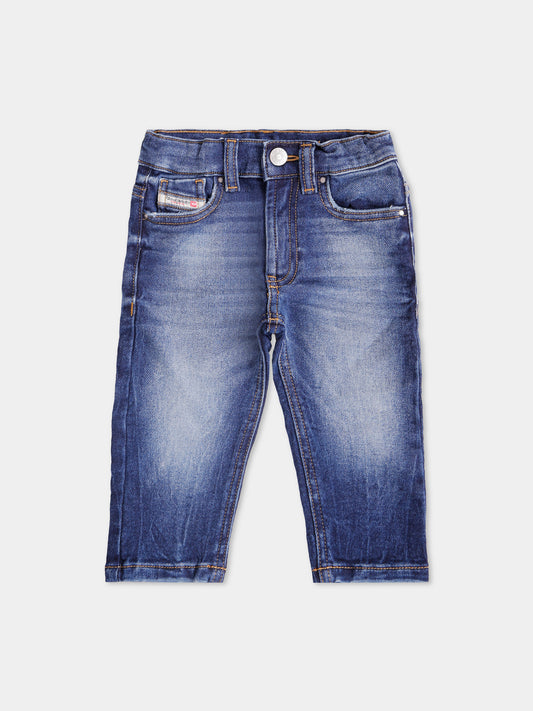 Jean denim pour bébé garçon avec logo