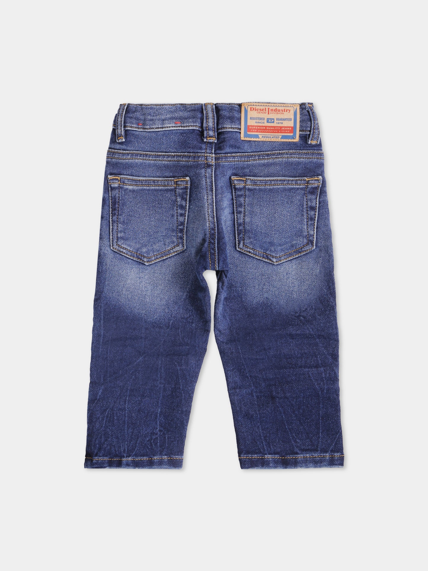 Jean denim pour bébé garçon avec logo
