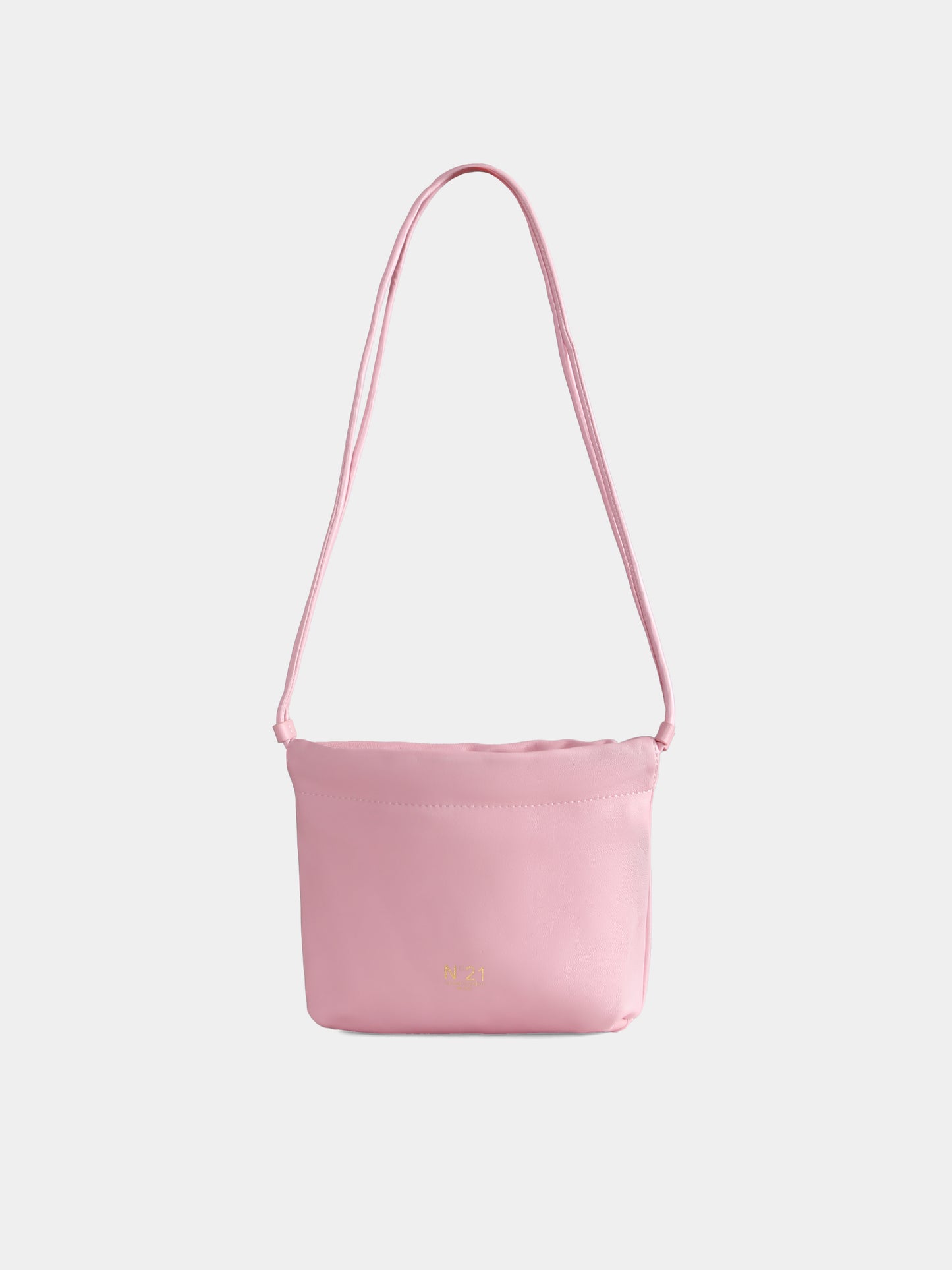 Borsa rosa per bambina con logo,N°21 Kids,N21A31 N0393 0N317