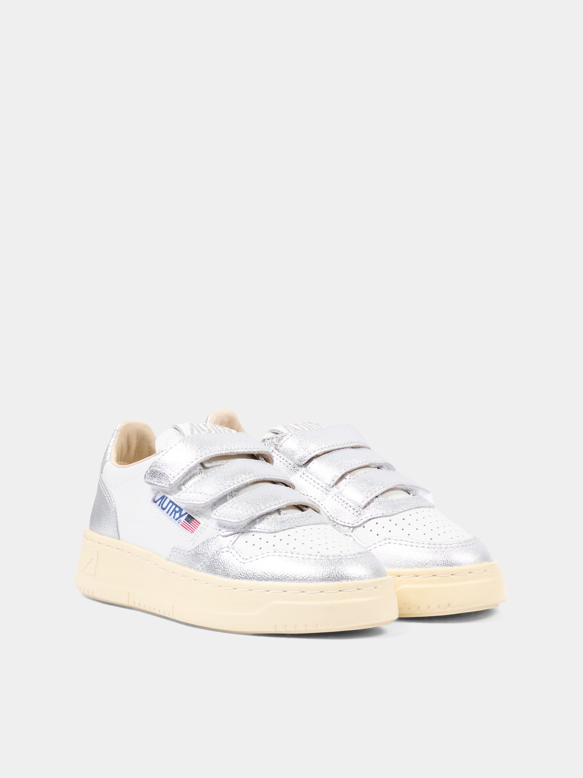 Sneakers argento per bambina,Autry,KILK WB18