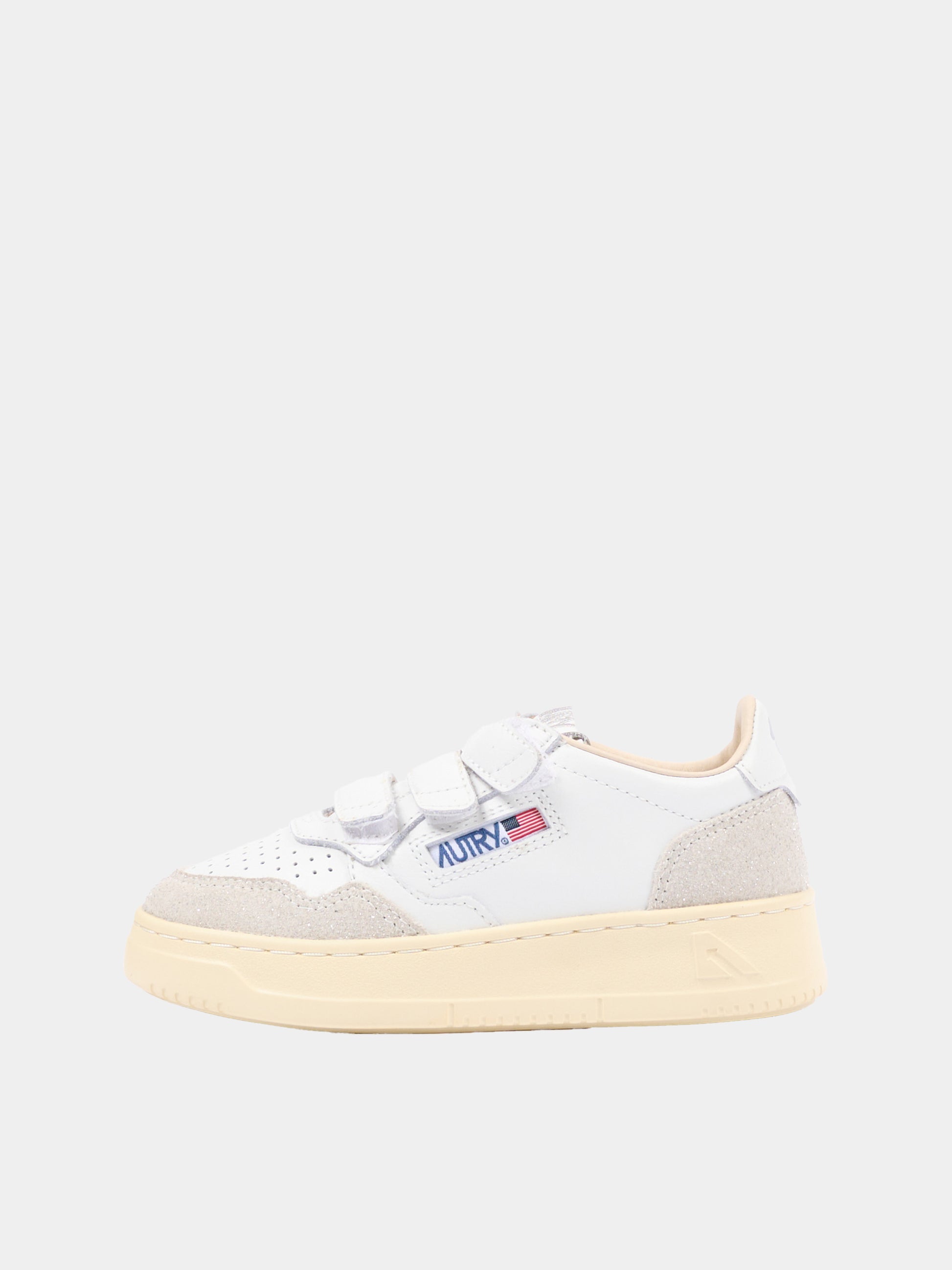Sneakers grigie per bambini con glitter,Autry,KILK PQ02