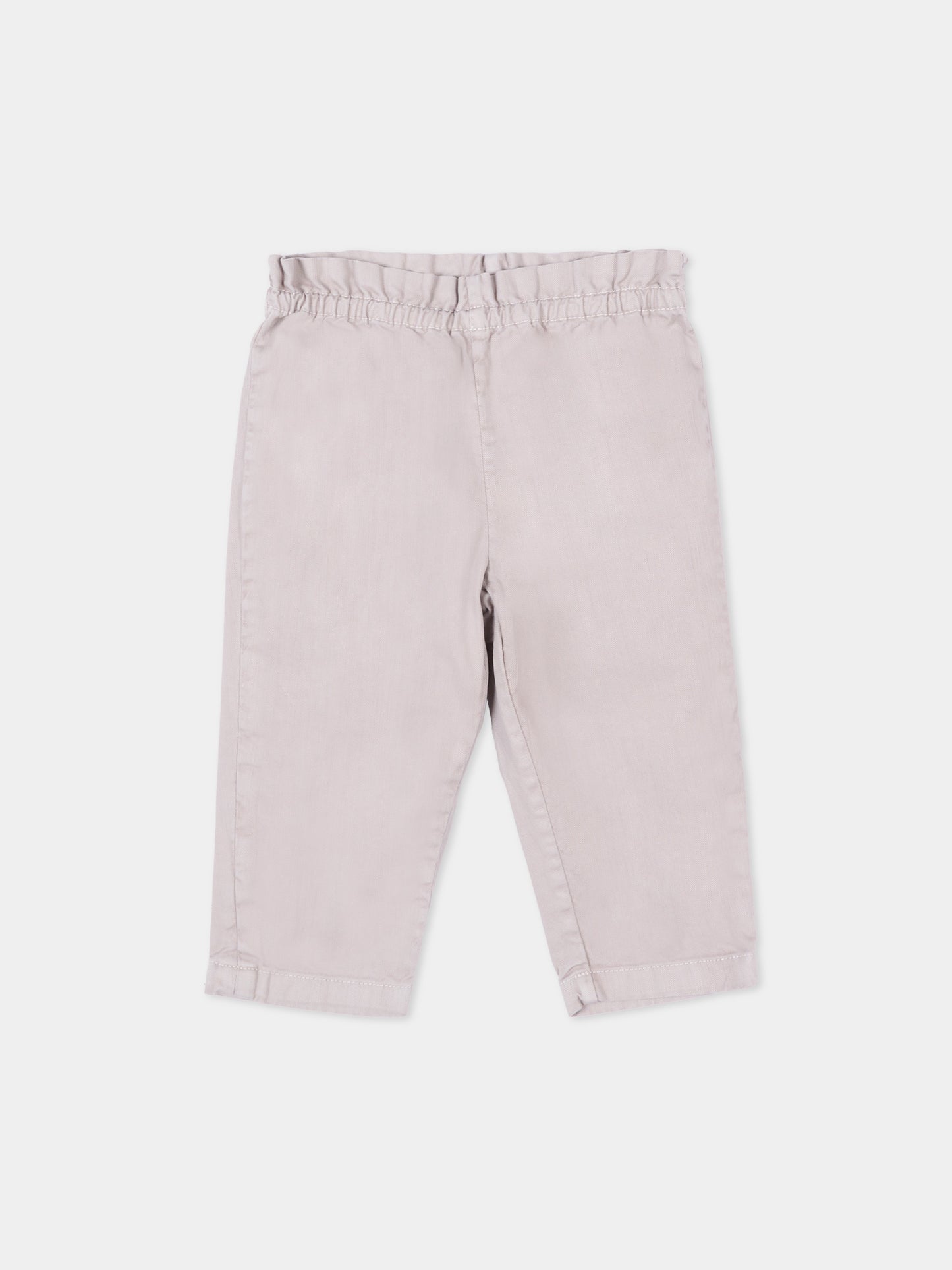 Pantaloni grigi per neonata,Bonpoint,C06XPAW00001 057A