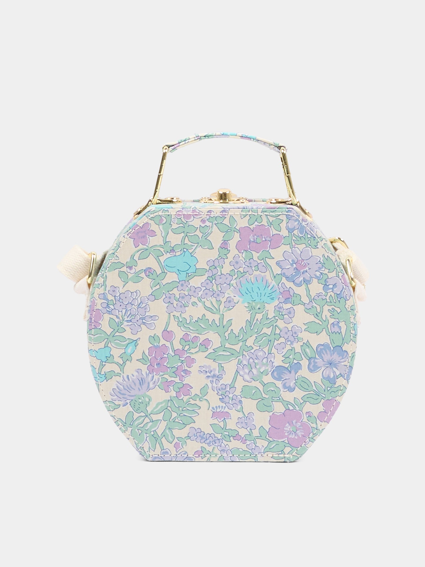 Borsa multicolor per bambina con ciliegie,Bonpoint,C06GBAW00003 556