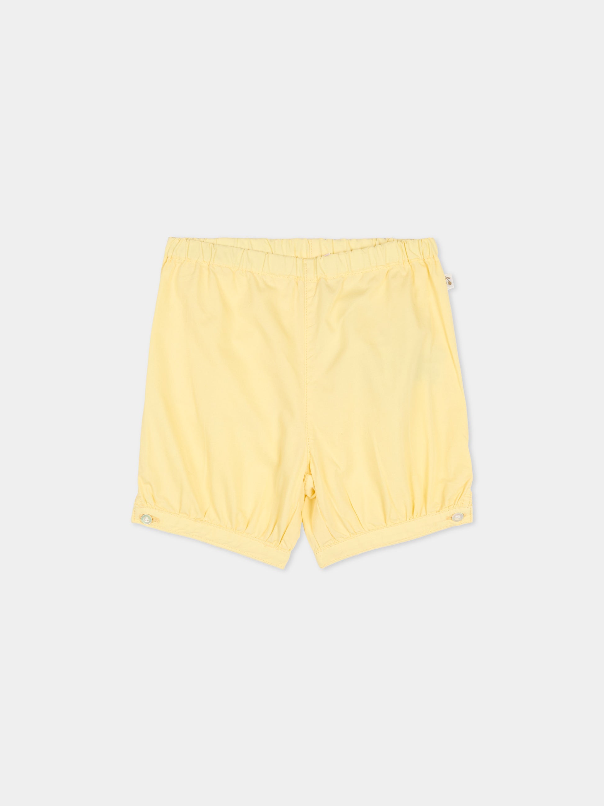 Shorts gialli per neonata,Bonpoint,S06XBEW00001 033