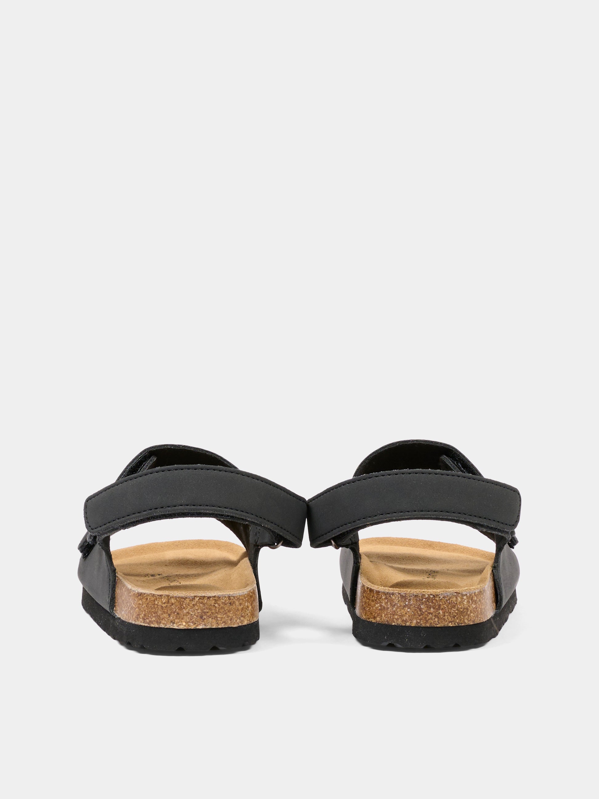 Sandalo nero per bambini con logo,Calvin Klein Kids,V3X2 83328 0315999