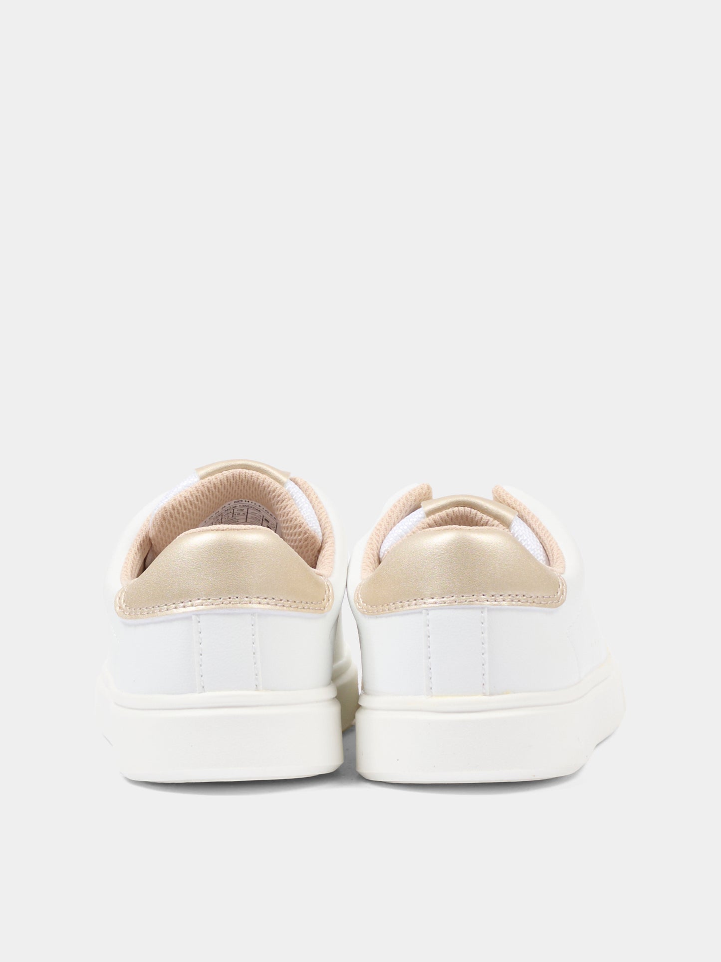 Sneakers bianche per bambina con logo,Tommy Hilfiger Junior,T3A9 34238 1355X048