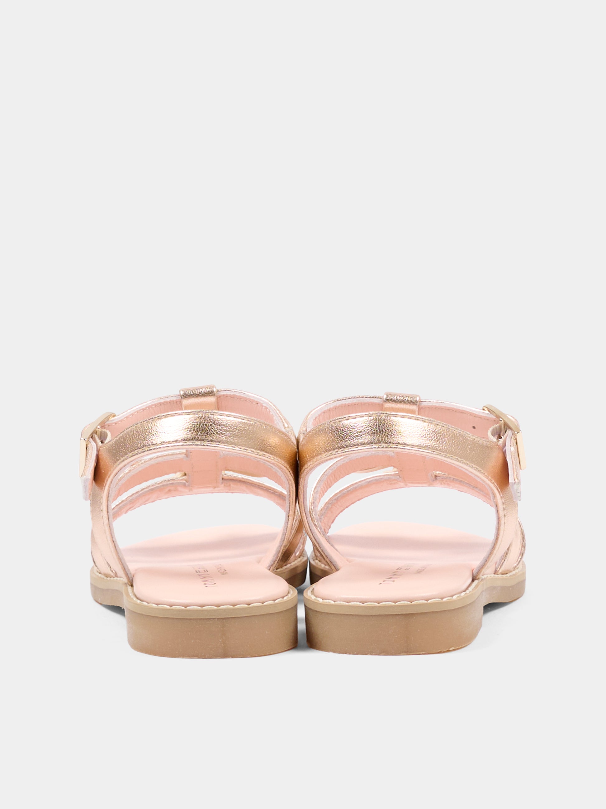 Sandali rosa per bambina con fiocco,Tommy Hilfiger Junior,T4A2 34430 0504341