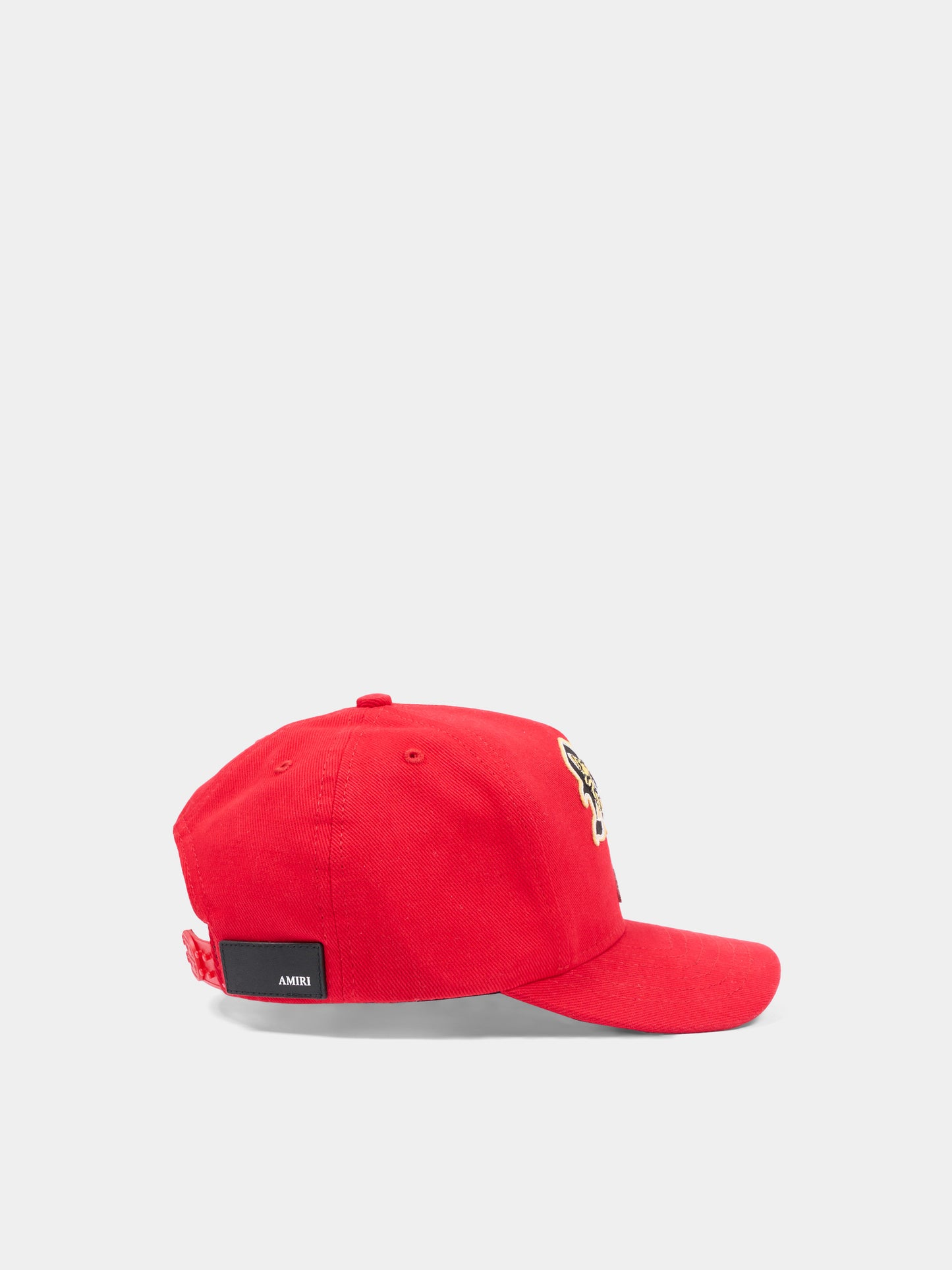 Cappello con visiera rosso per bambini con ricamo,Amiri,ACSAHE1002 RED