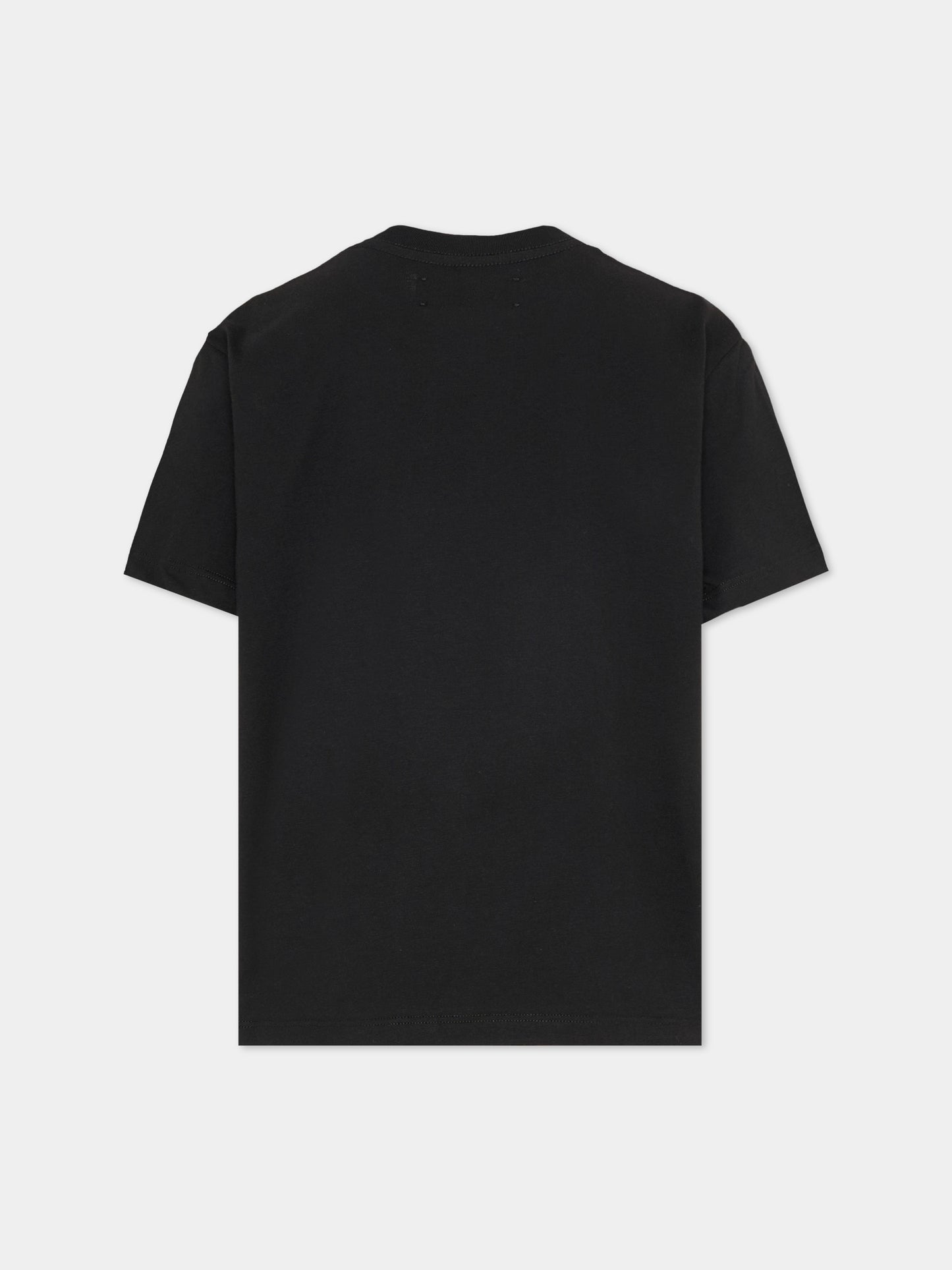 T-Shirt nera per bambini con stampa tigre,Amiri,ACTOJR1004 BLACK
