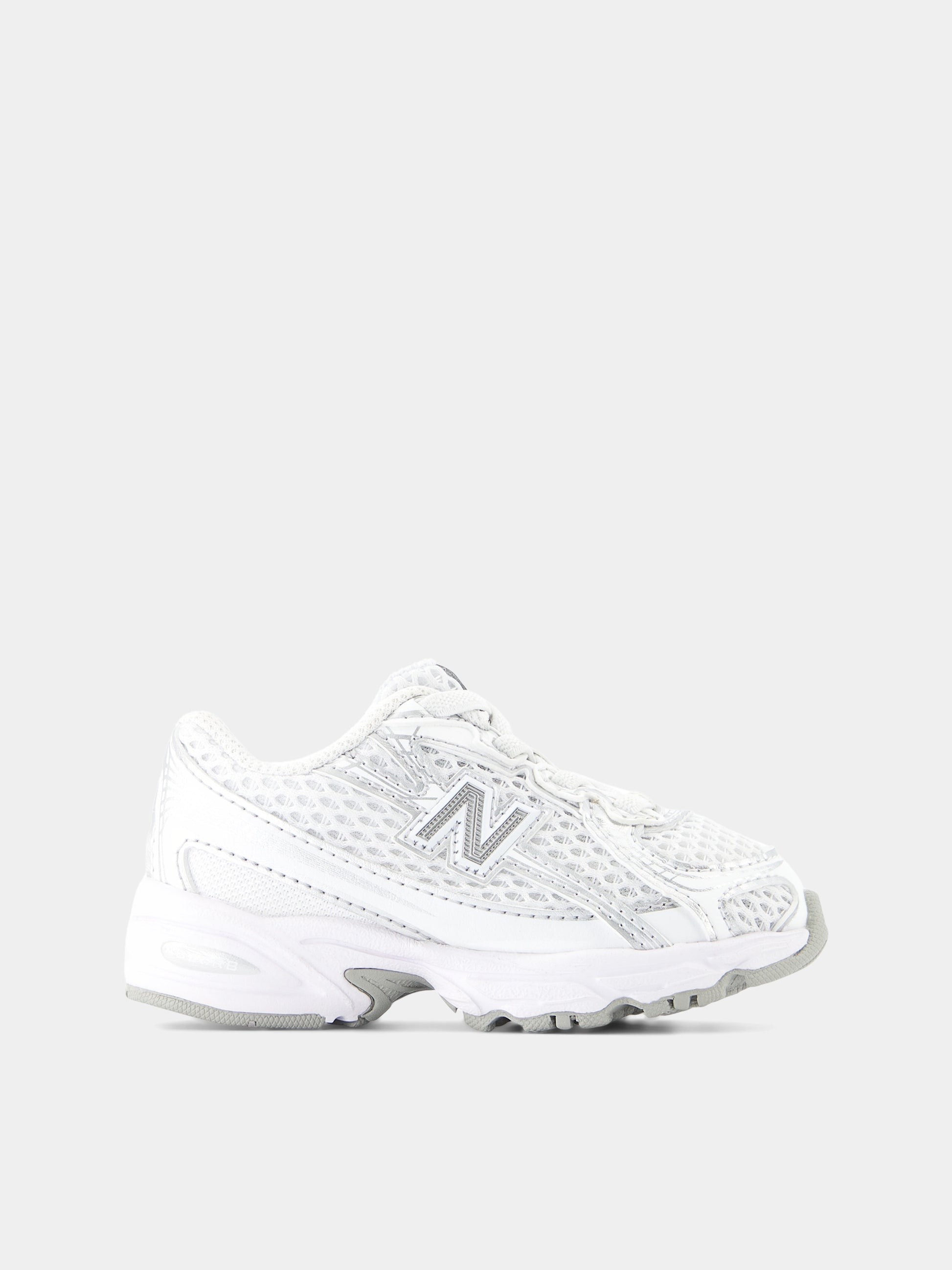 Sneaker bianca 740 Bungee Lace per bambini,New Balance,IZ740WM