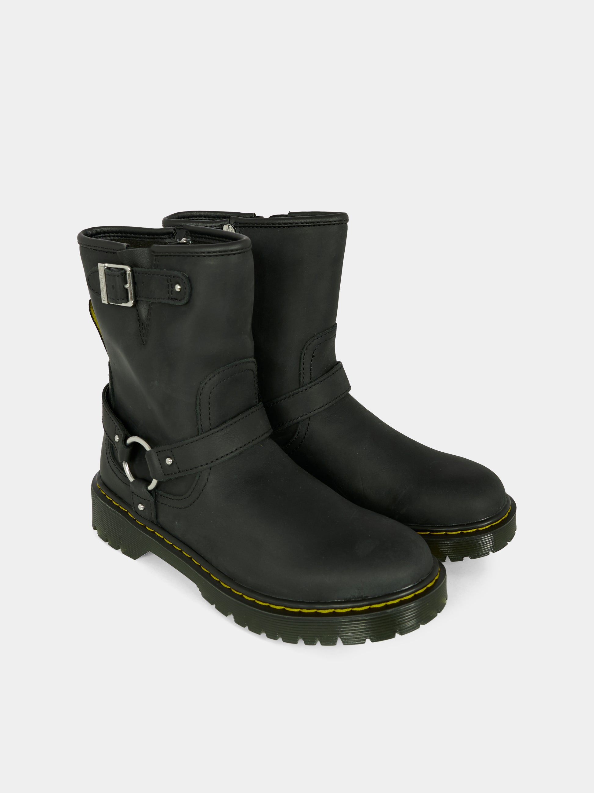 Stivali Genaya neri per bambina,Dr. Martens,GENAYA Y RIGGER BOOT 41490001 BLACK