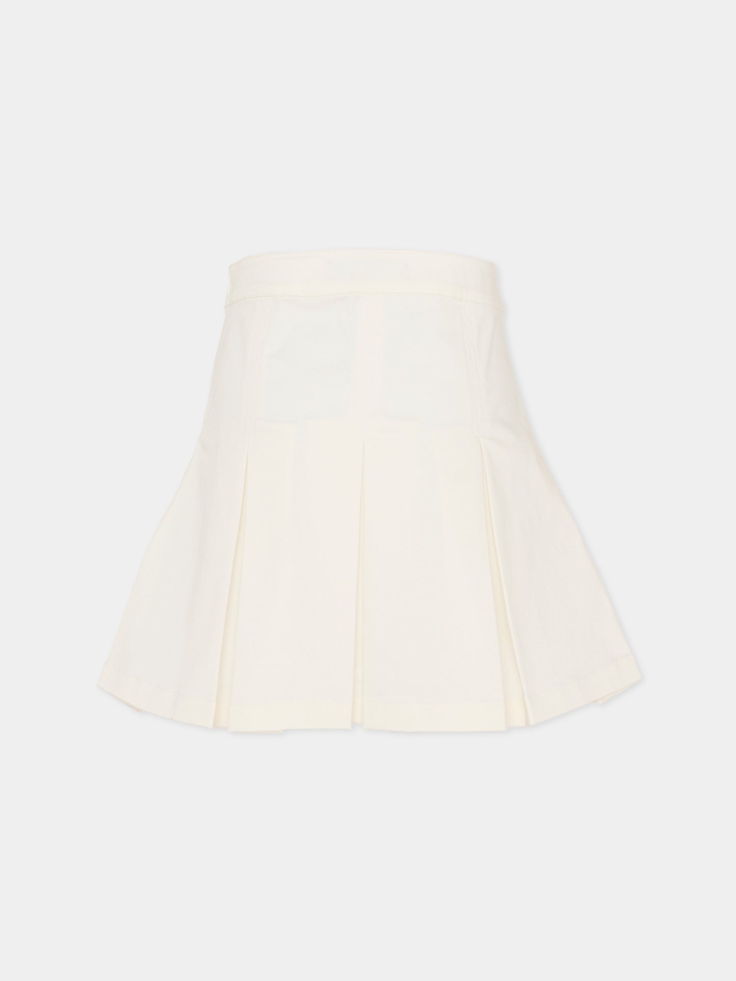 Gonna avorio per bambina con pois,Max&co,MX0316 MX01D MX104