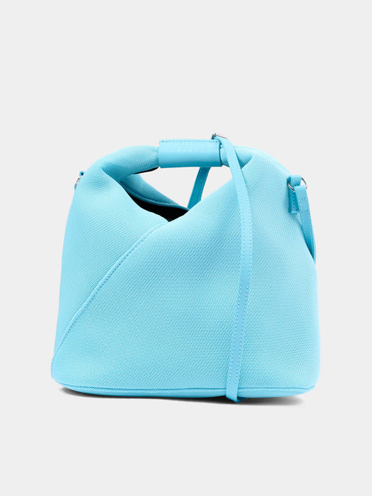 Borsa azzurra per bambina con logo,Mm6 Maison Margiela,M60921 P6414 T6299